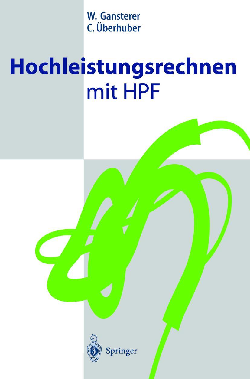 Vorderes Coverbild Hochleistungsrechnen mit HPF
