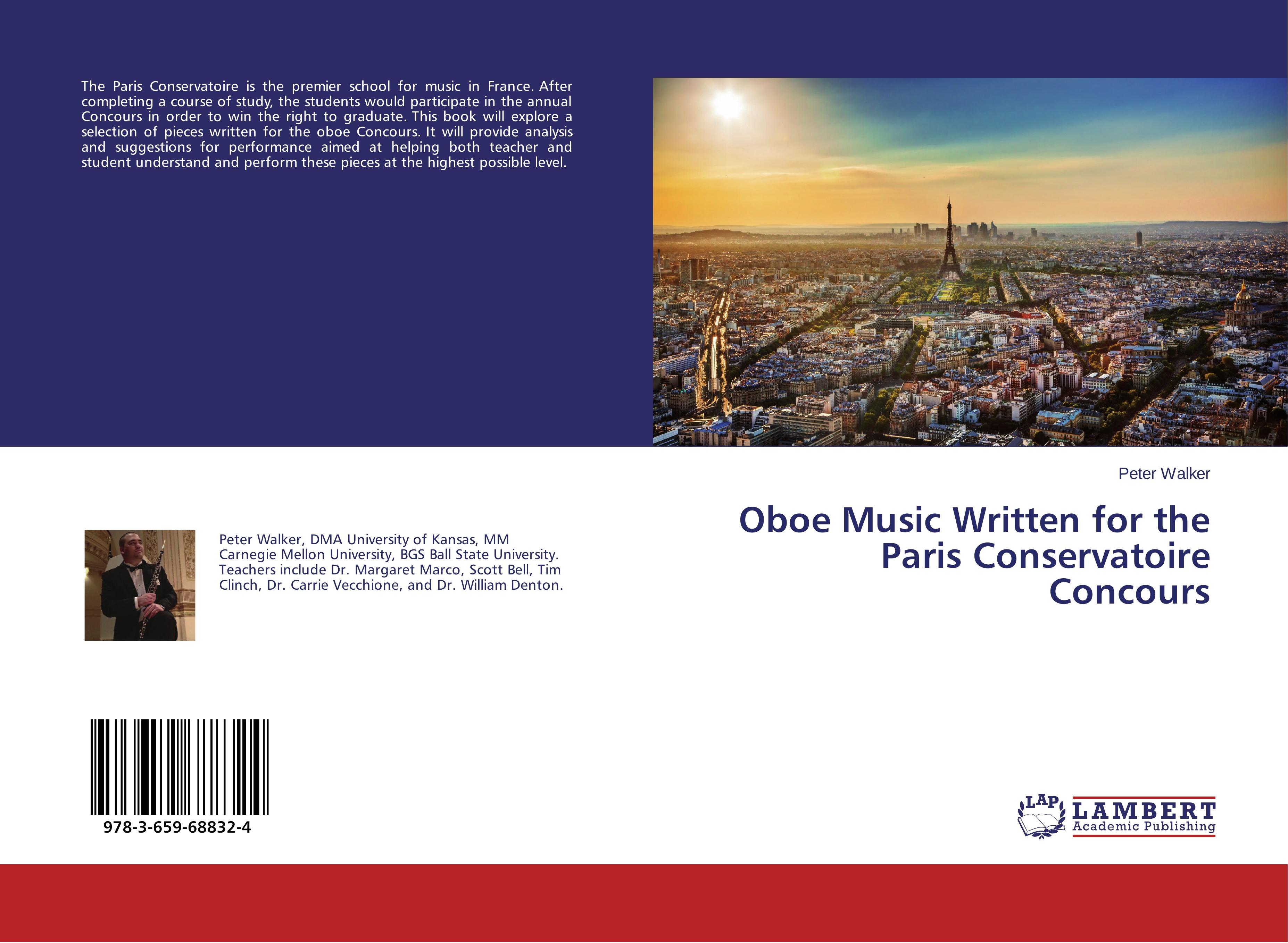 Vorderes Coverbild Oboe Music Written for the Paris Conservatoire Concours