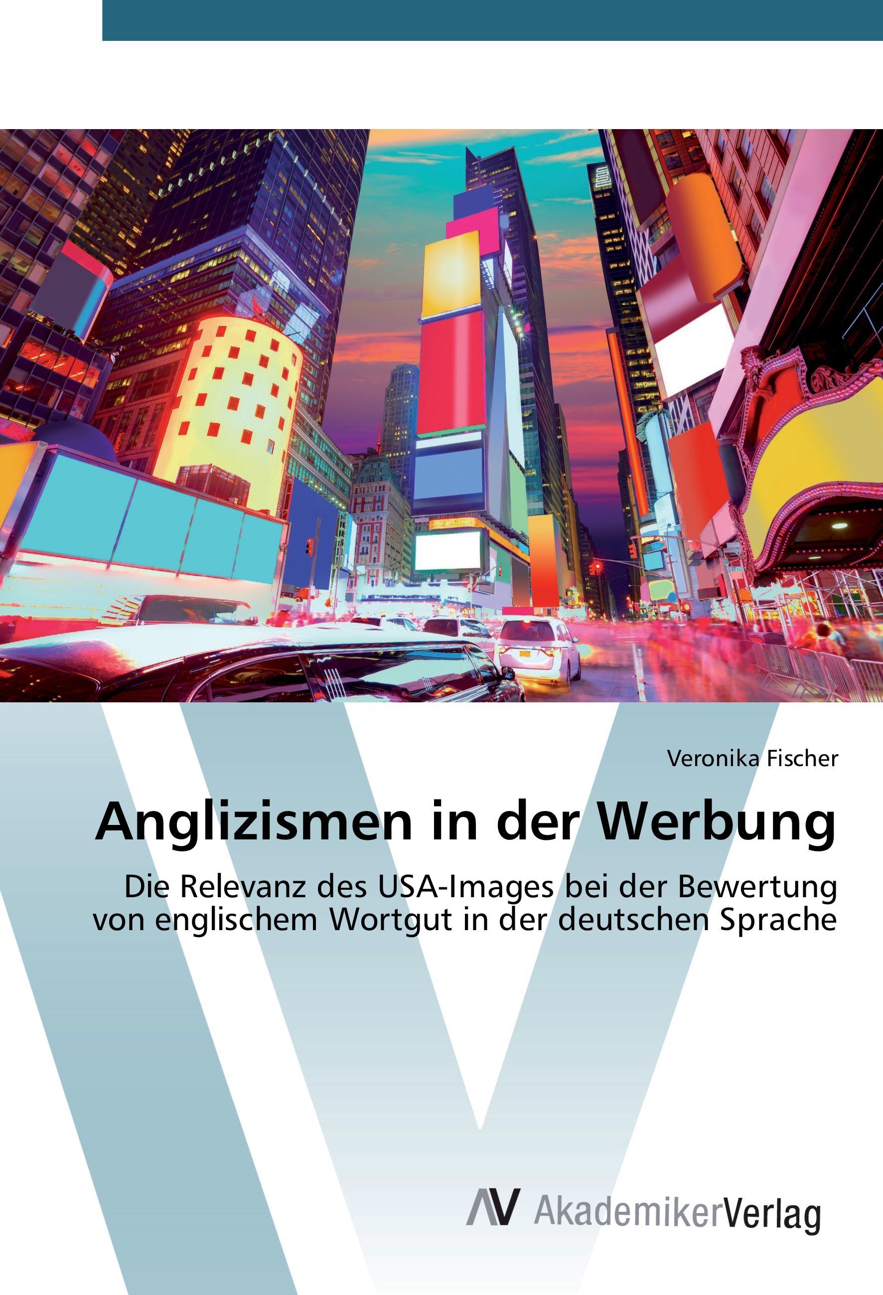 Vorderes Coverbild Anglizismen in der Werbung