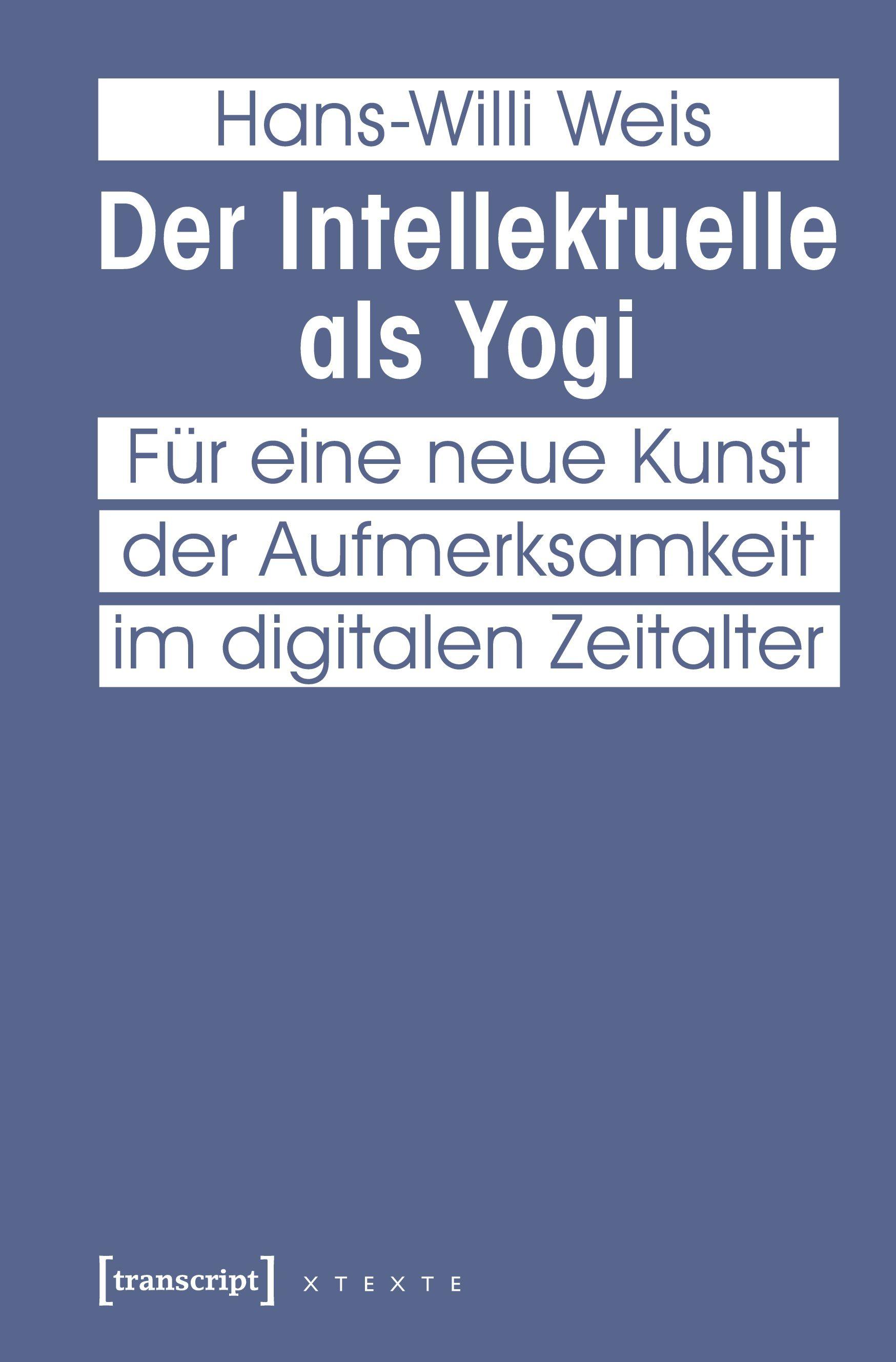 Vorderes Coverbild Der Intellektuelle als Yogi
