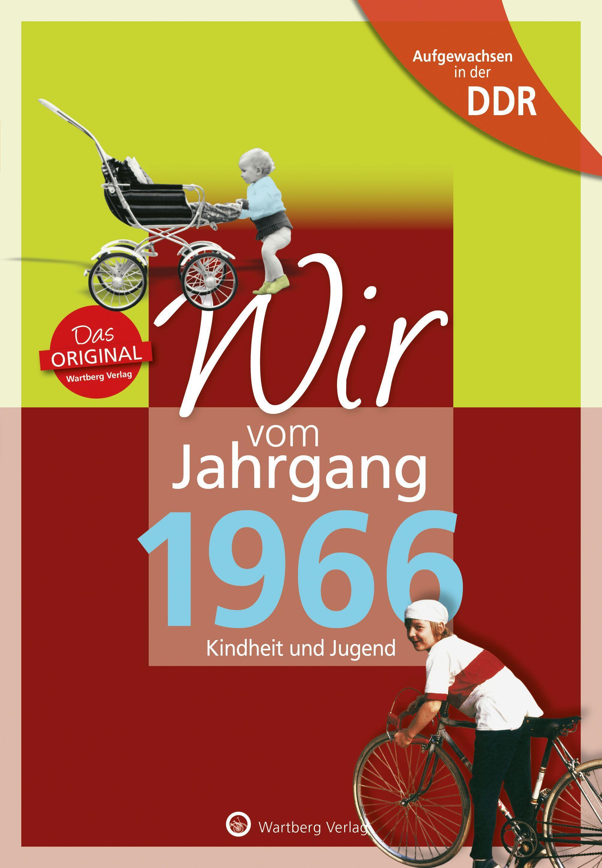 Vorderes Coverbild Aufgewachsen in der DDR - Wir vom Jahrgang 1966 - Kindheit und Jugend