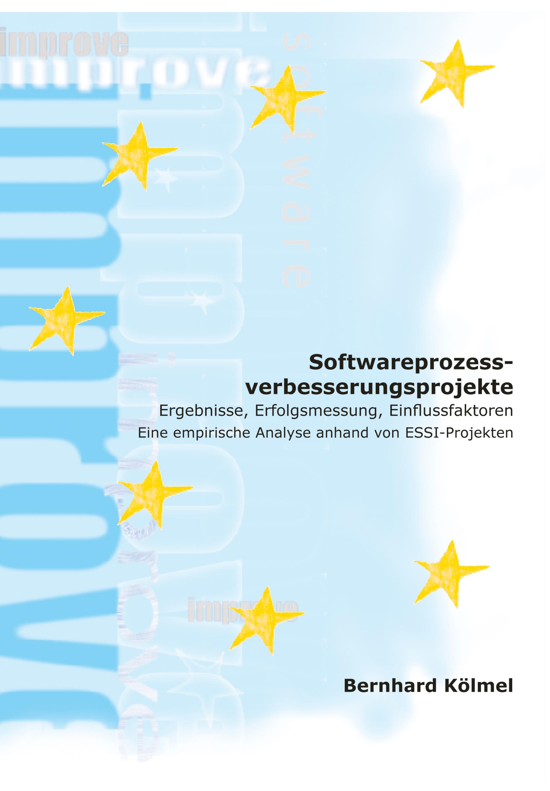 Vorderes Coverbild Softwareprozessverbesserungsprojekte