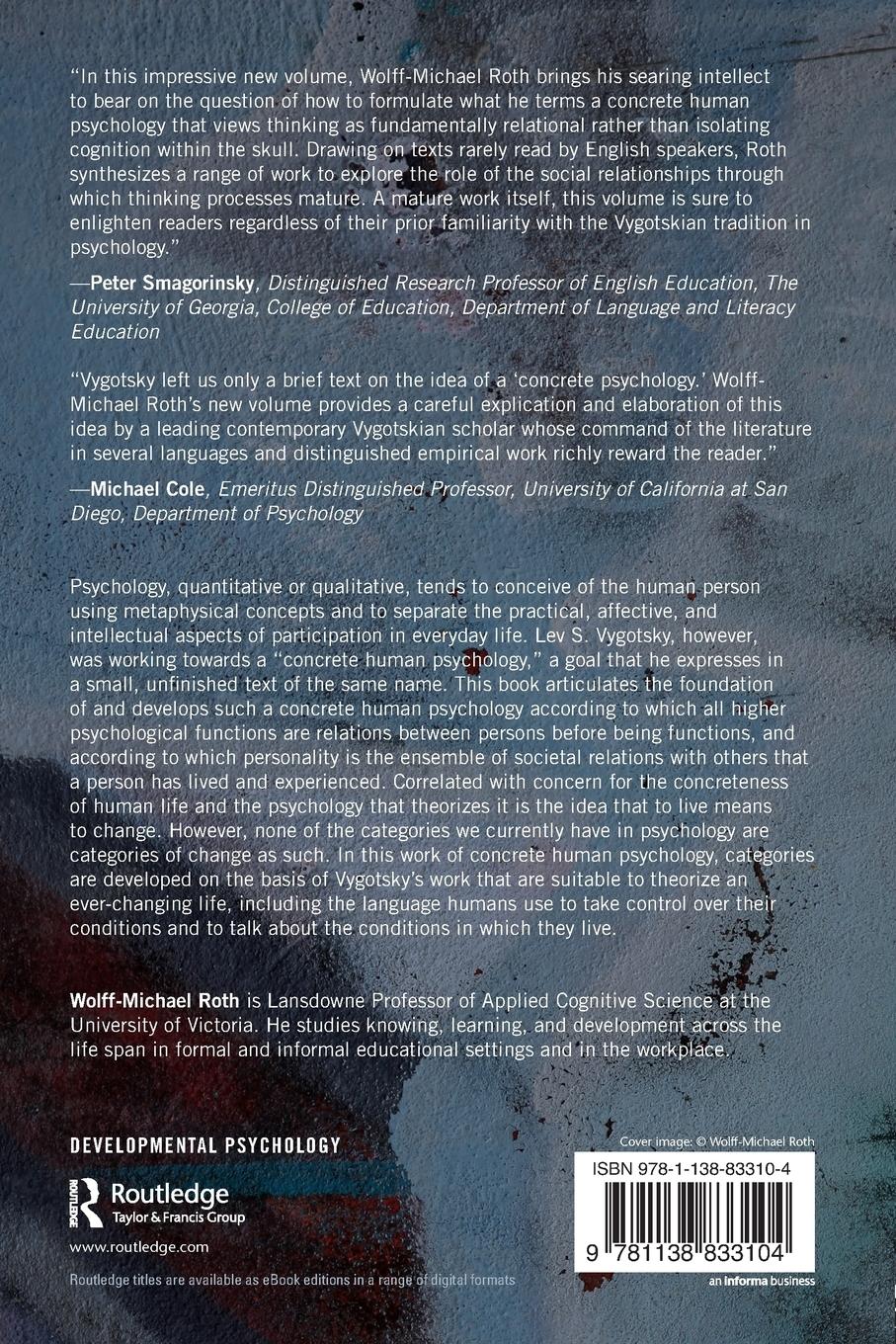 Rückseitencover Concrete Human Psychology