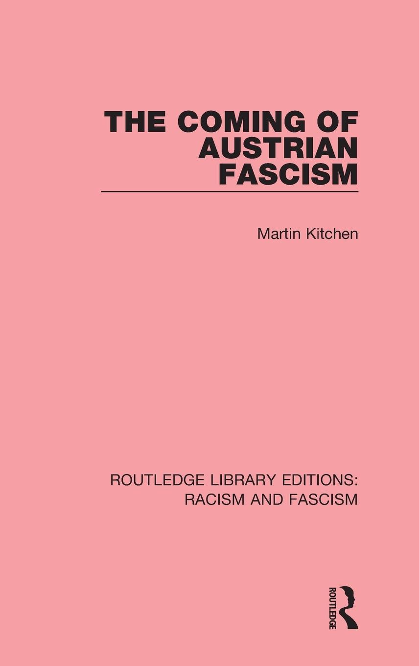 Vorderes Coverbild The Coming of Austrian Fascism