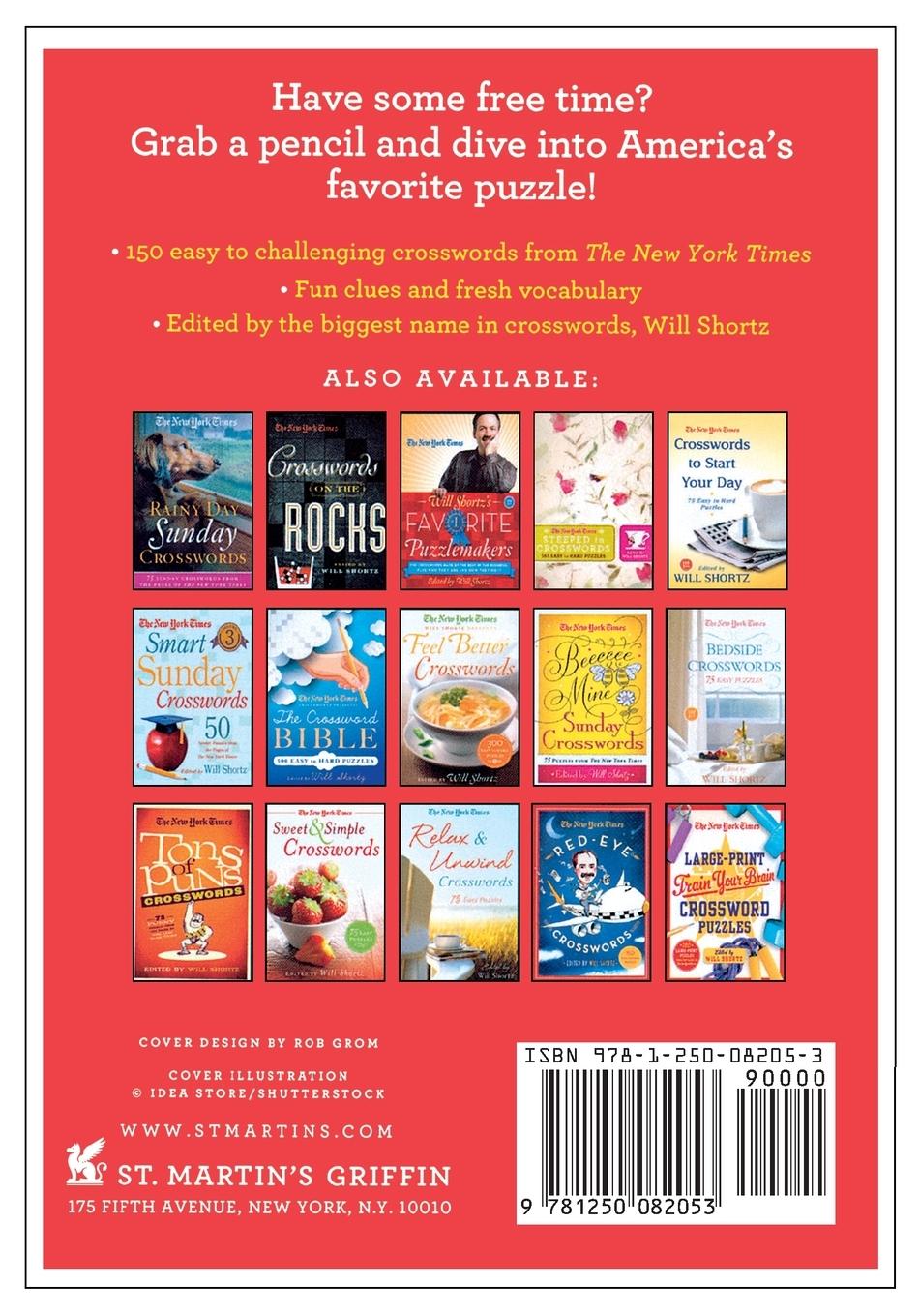 Rückseitencover New York Times Crosswords While You Wait