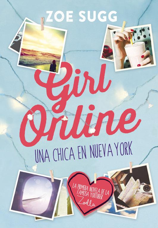 Vorderes Coverbild Girl Online. Una chica en Nueva York