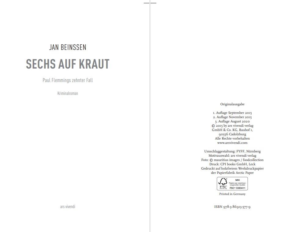 Beispielinhalt (Bild) Sechs auf Kraut