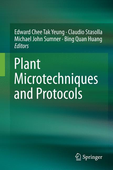 Vorderes Coverbild Plant Microtechniques and Protocols