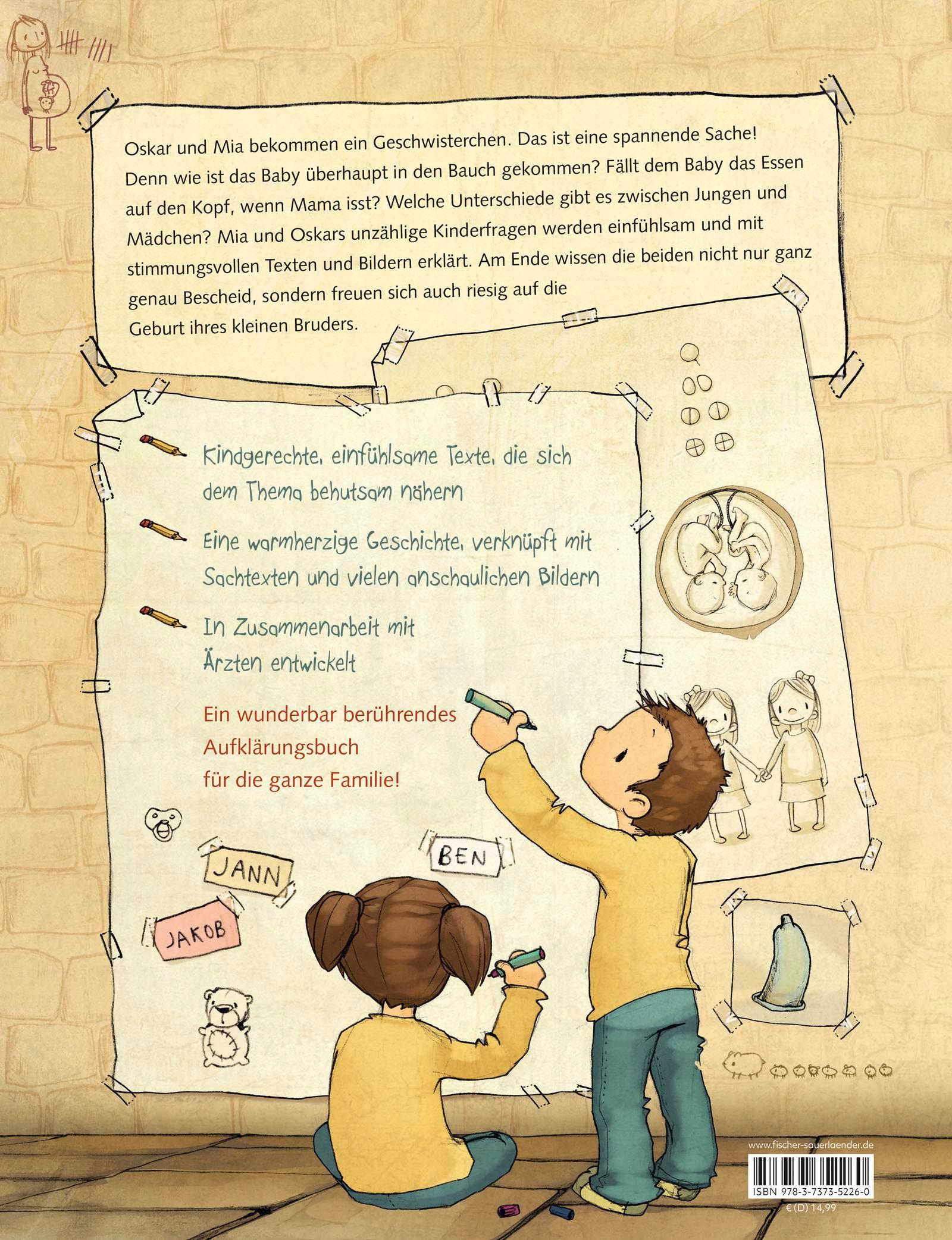 Rückseitencover Ein Baby in Mamas Bauch