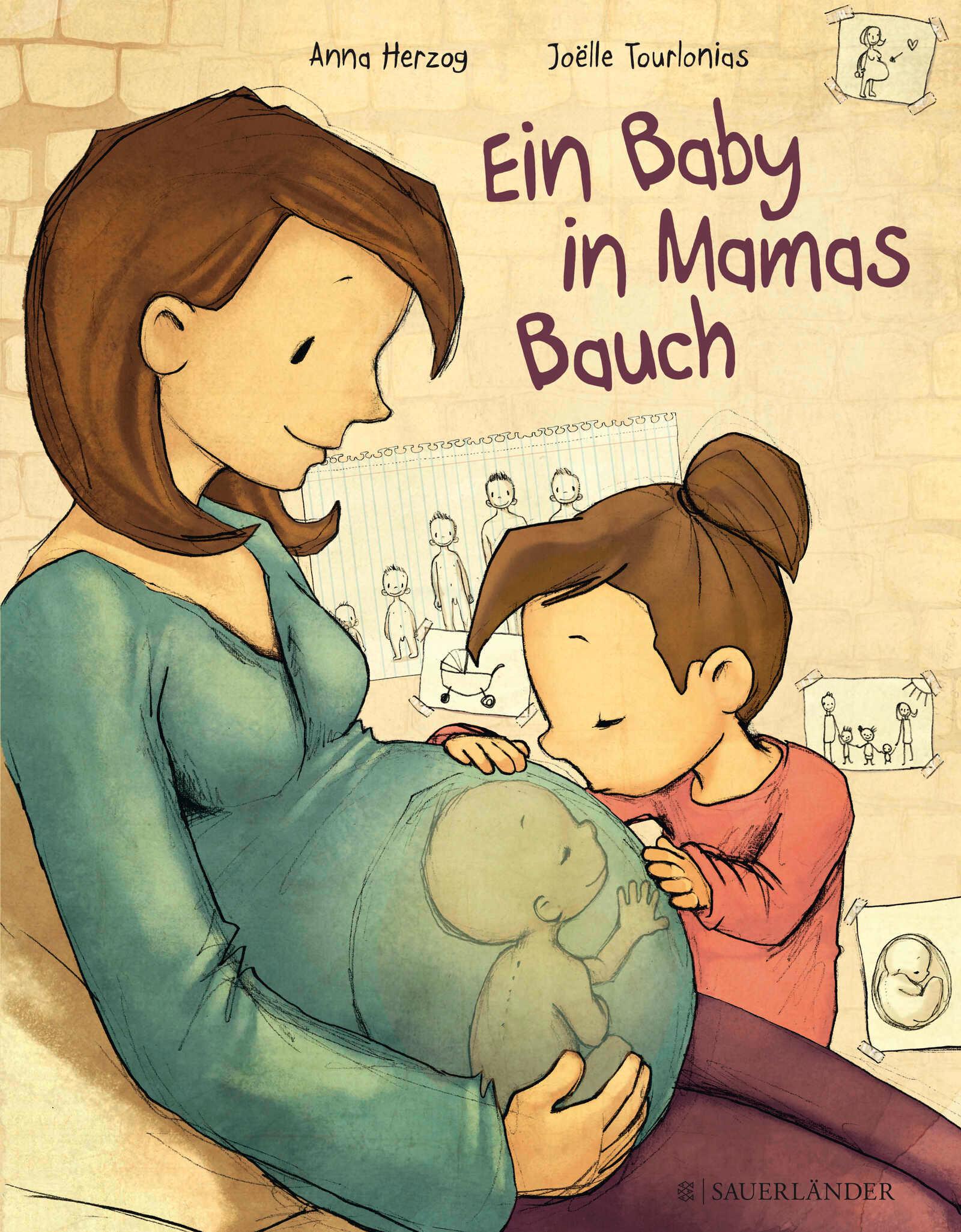 Vorderes Coverbild Ein Baby in Mamas Bauch