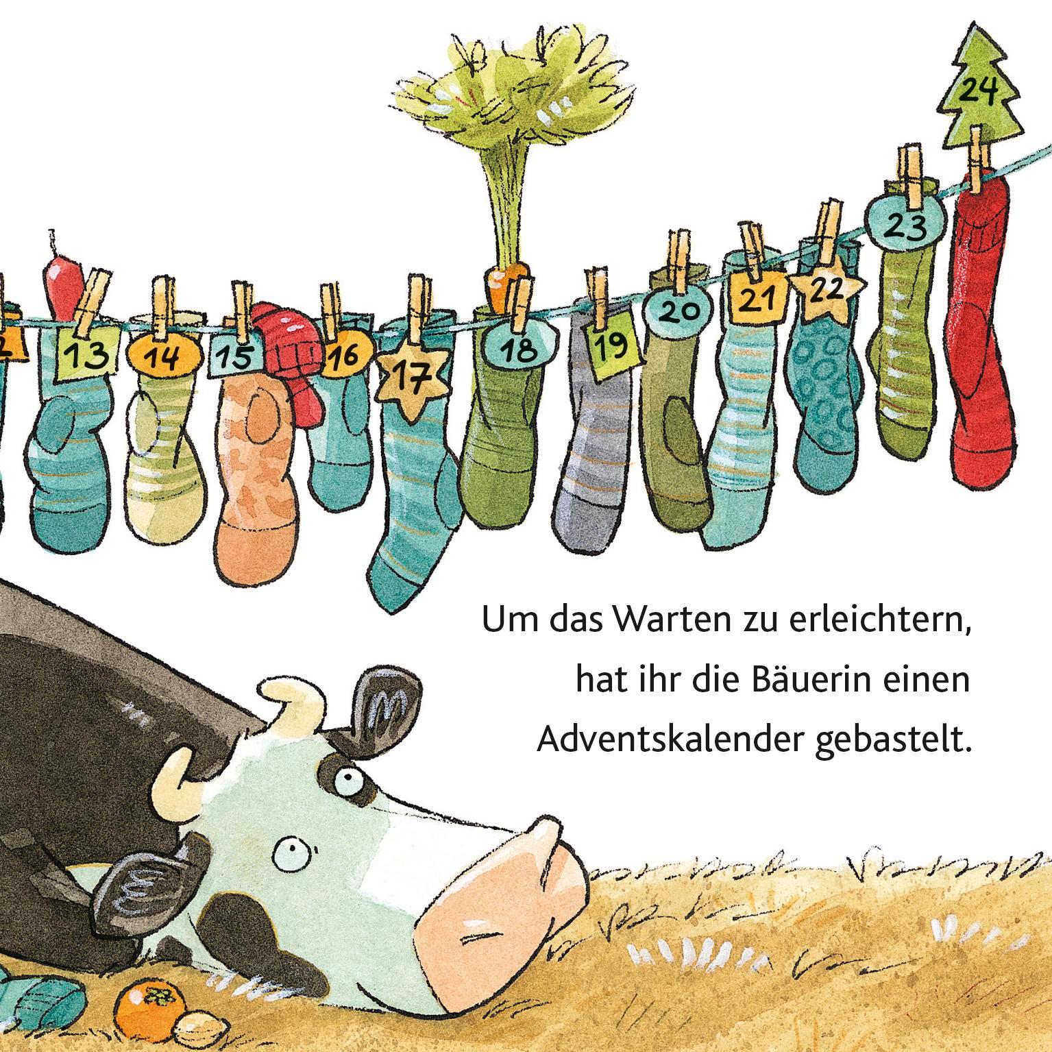 Beispielinhalt (Bild) Bald ist Weihnachten, Lieselotte!