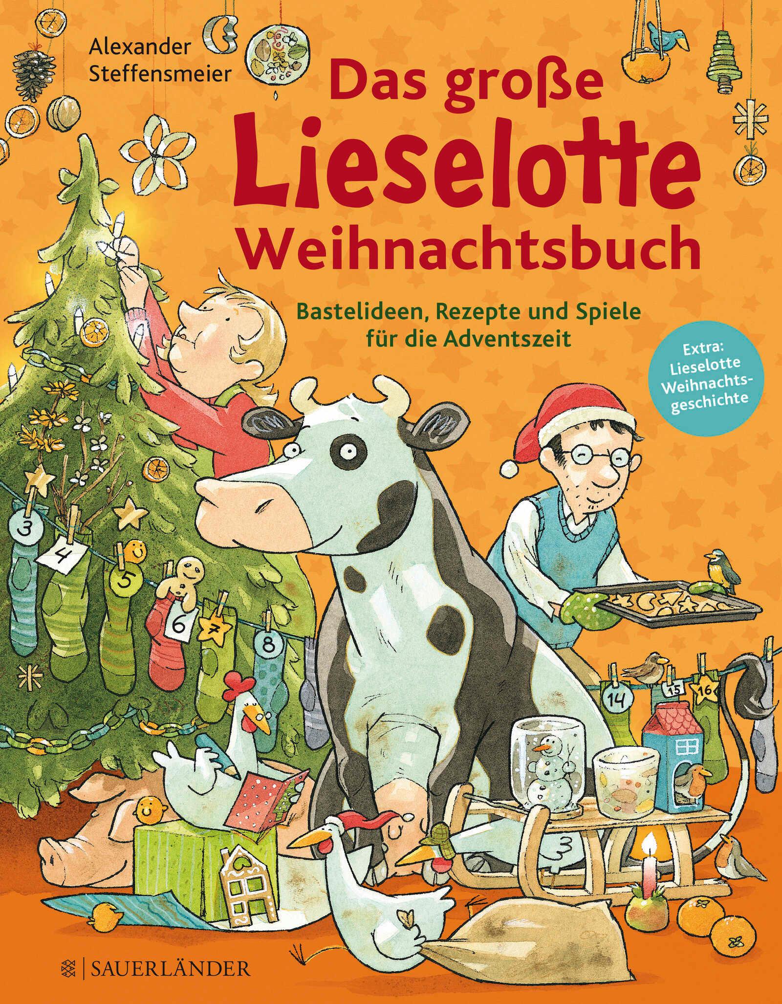 Vorderes Coverbild Das große Lieselotte Weihnachtsbuch