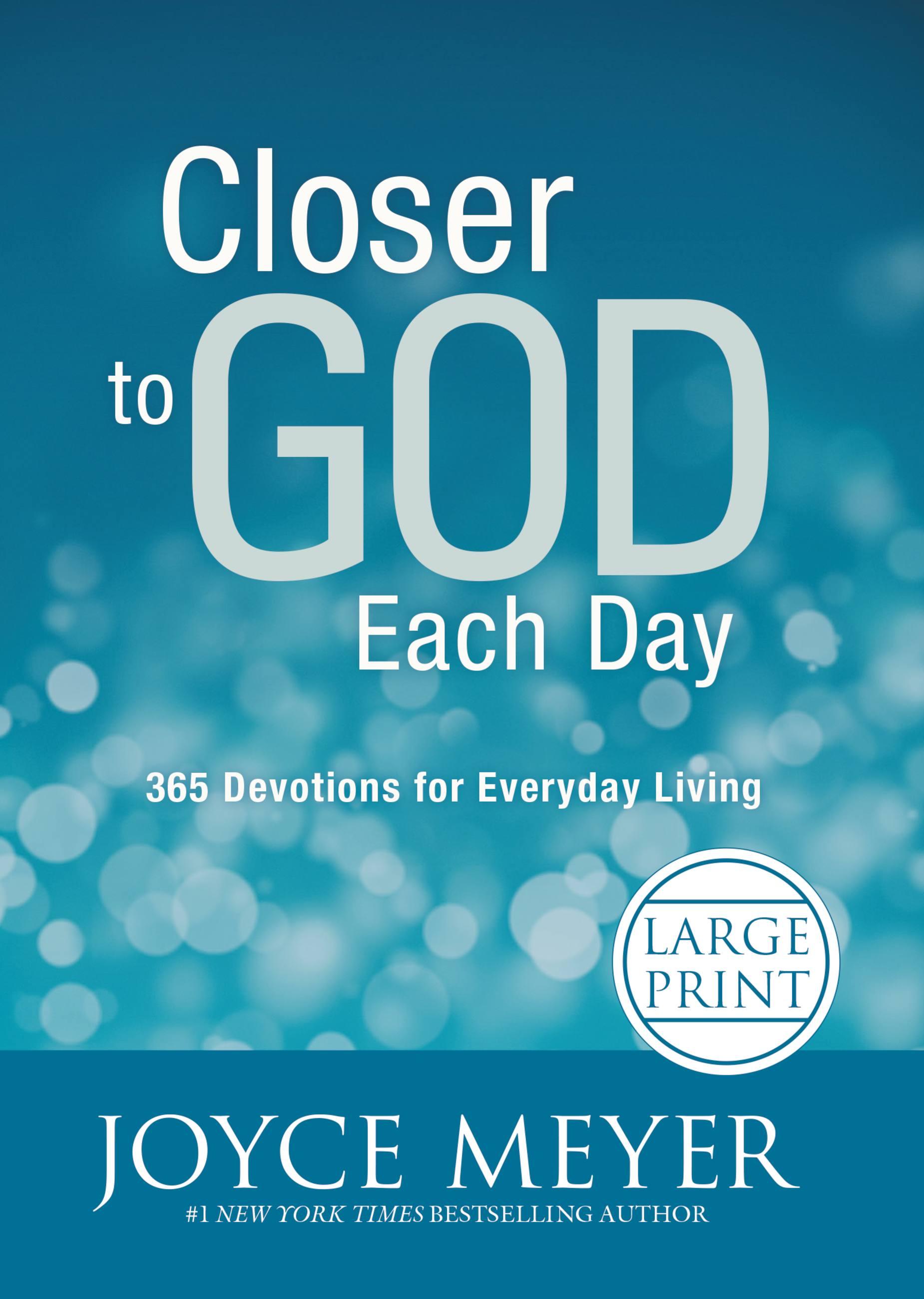 Vorderes Coverbild Closer to God Each Day