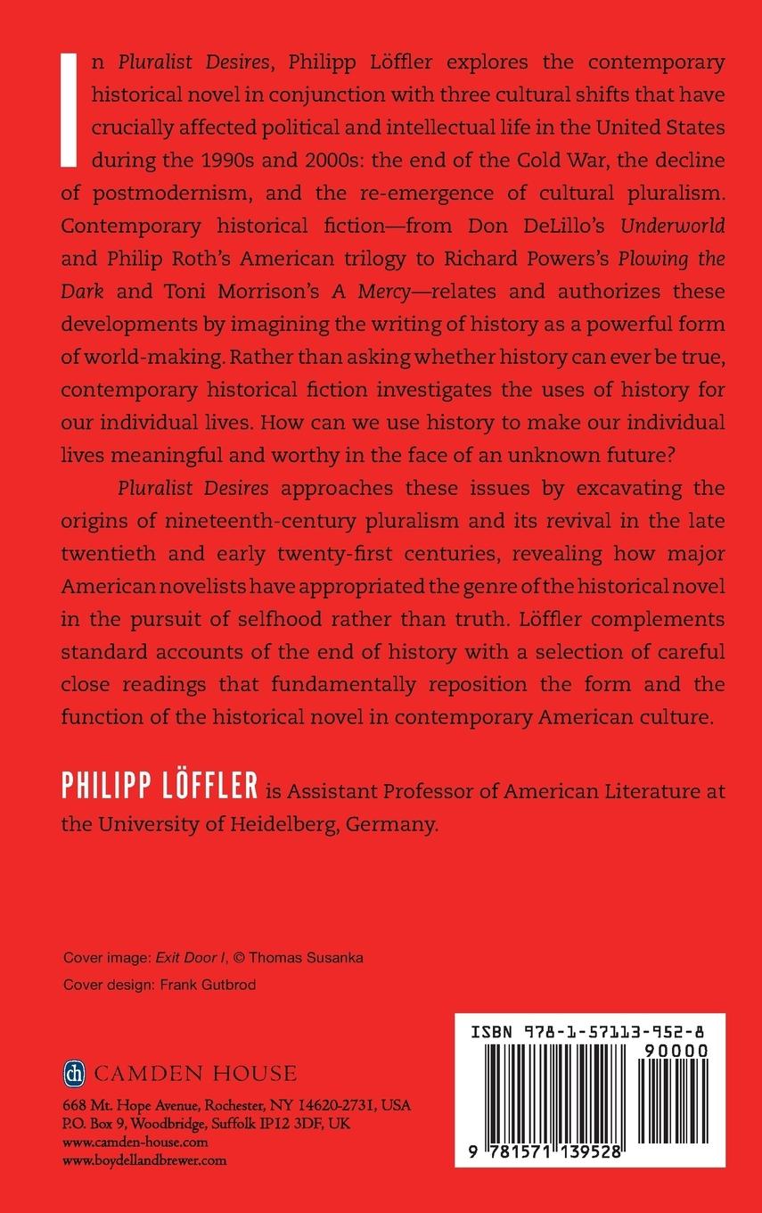 Rückseitencover Pluralist Desires
