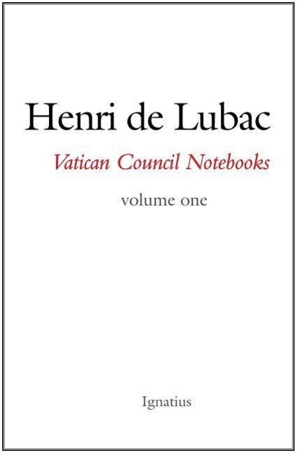 Vorderes Coverbild Vatican Council Notebooks: Volume 1