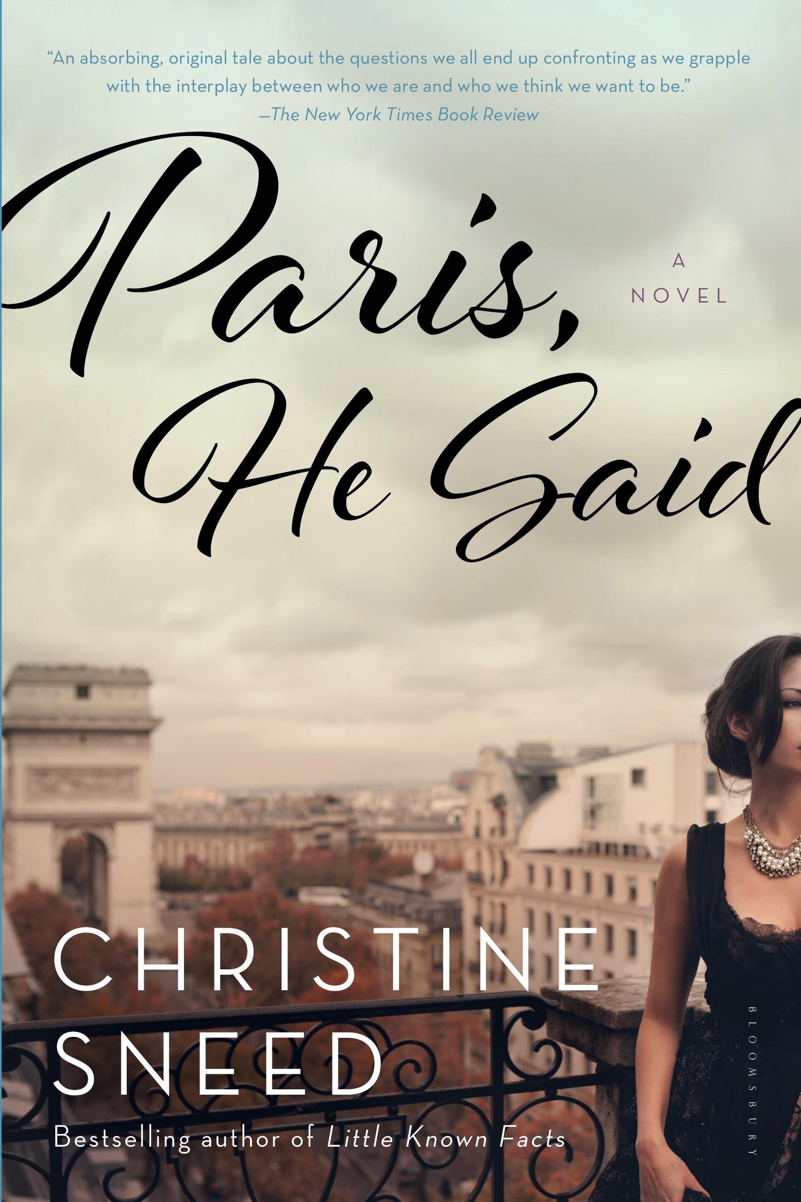 Vorderes Coverbild Paris, He Said