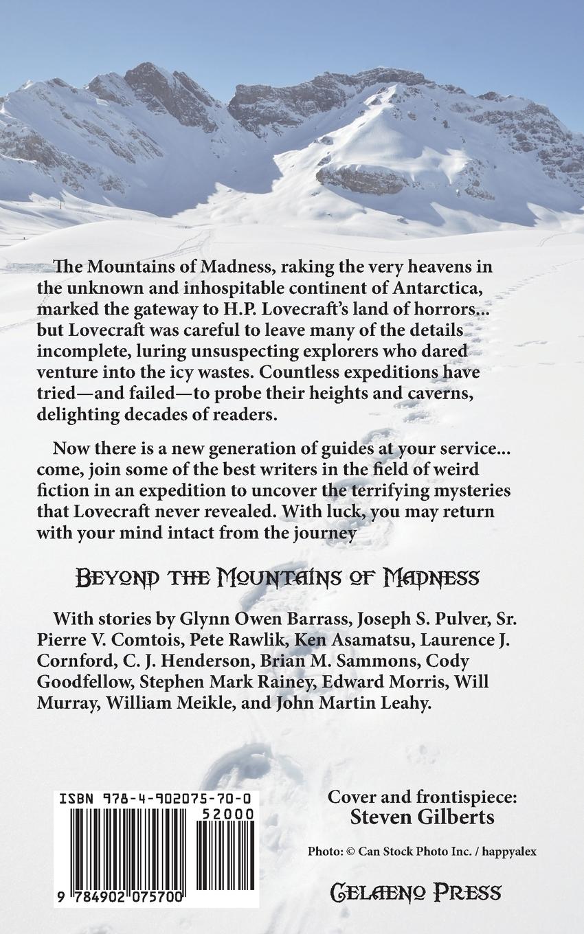 Rückseitencover Beyond the Mountains of Madness
