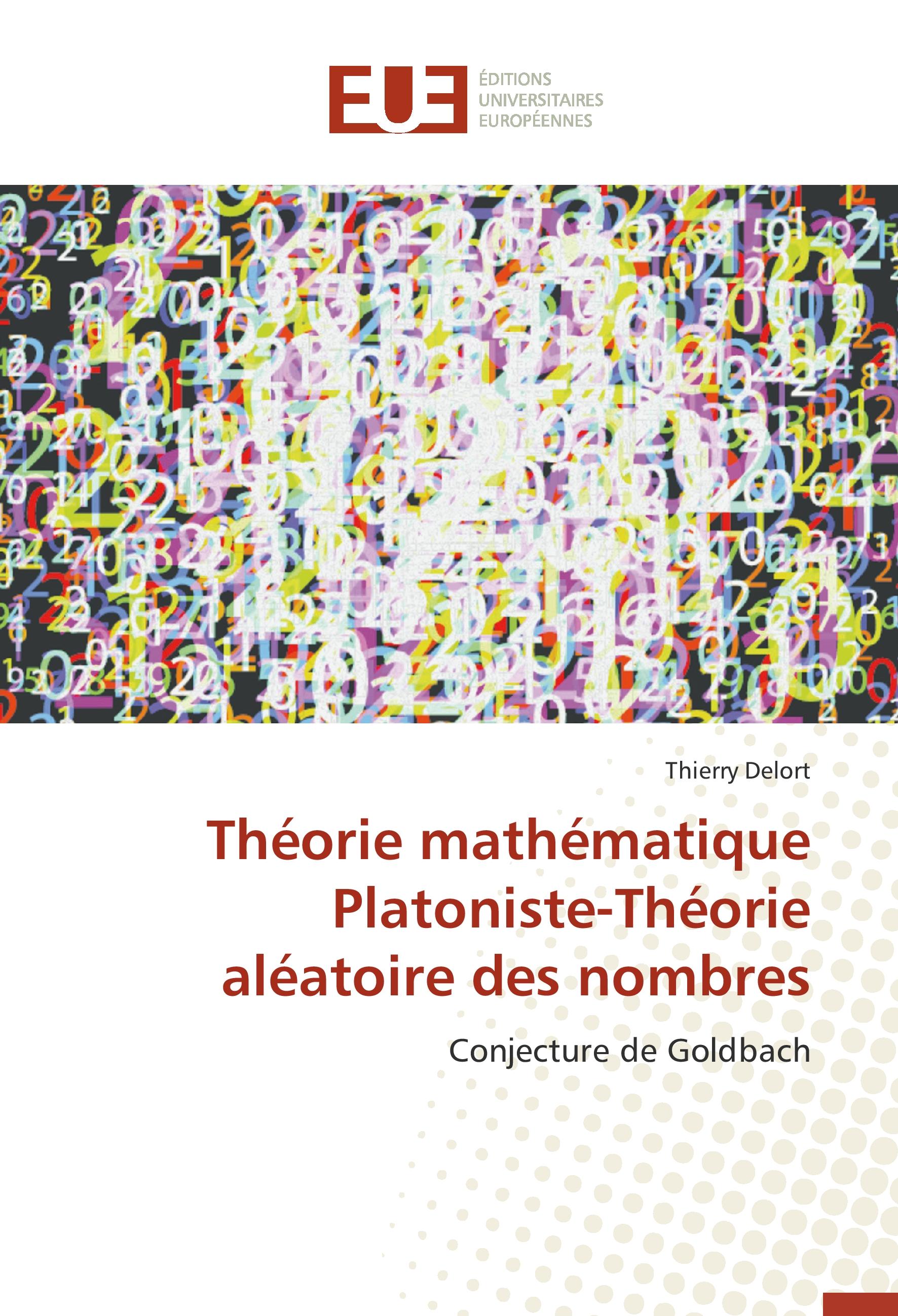 Vorderes Coverbild Théorie mathématique Platoniste-Théorie aléatoire des nombres