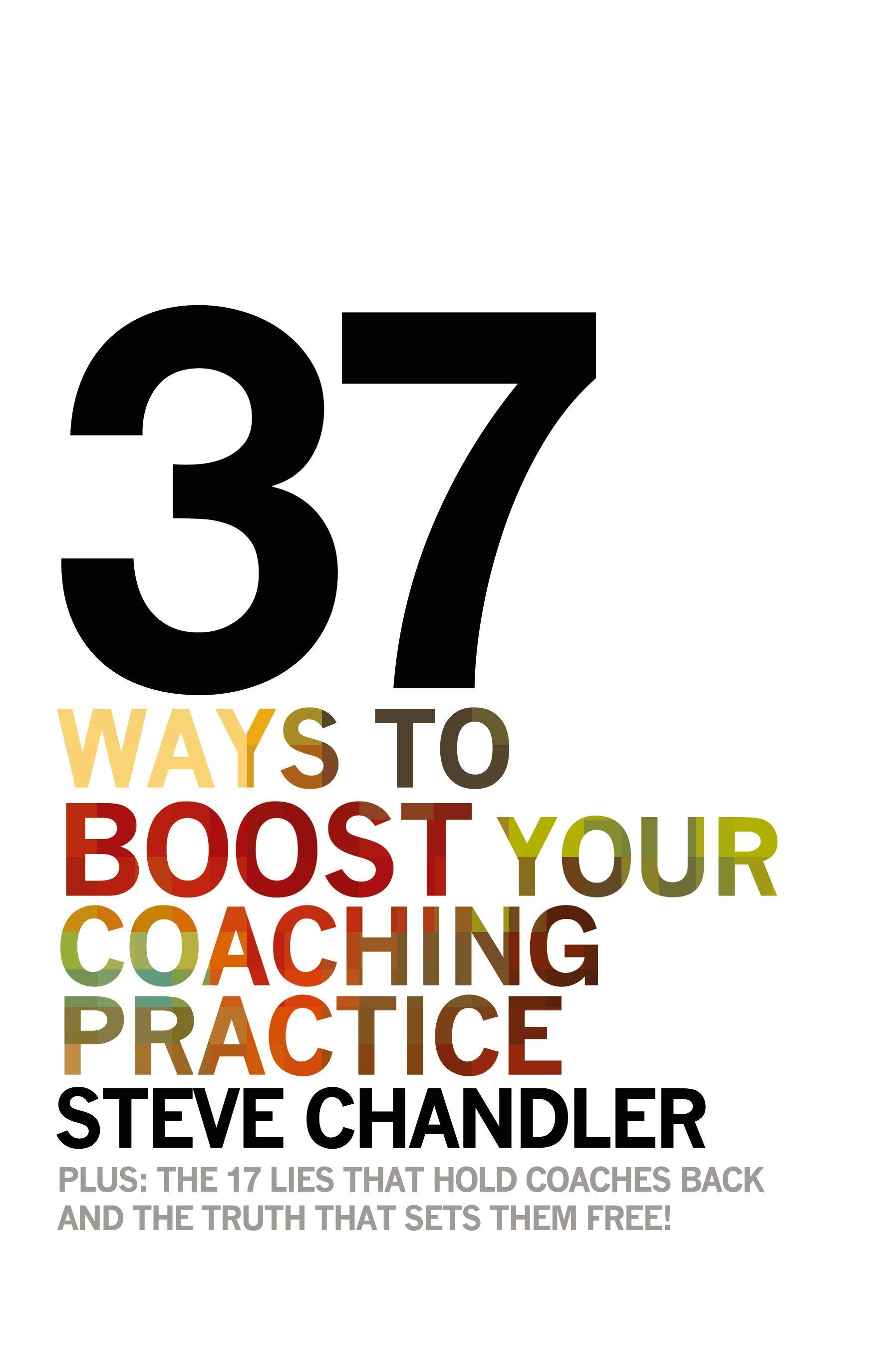 Vorderes Coverbild 37 Ways to BOOST Your Coaching Practice