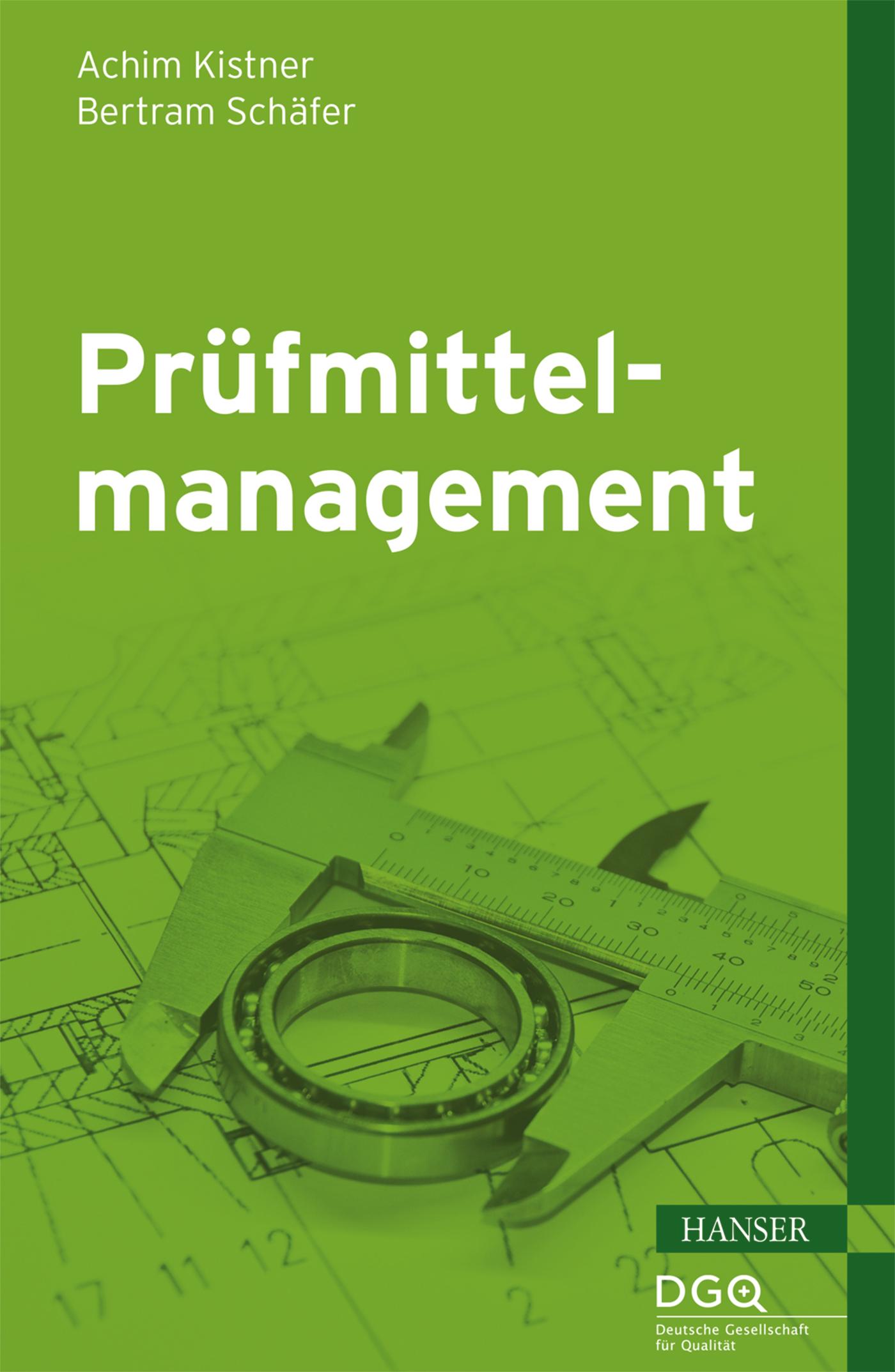 Vorderes Coverbild Prüfmittelmanagement