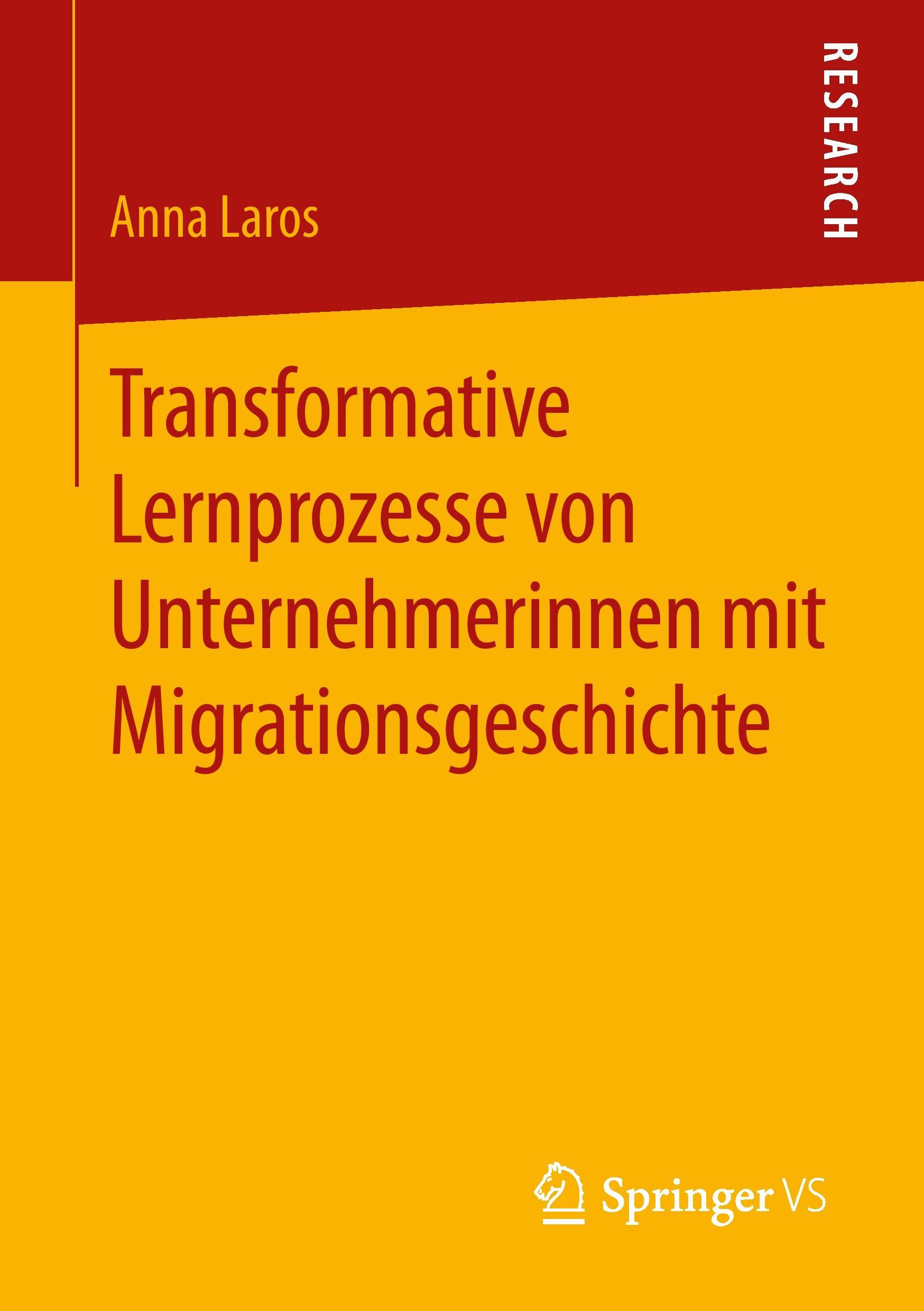 Vorderes Coverbild Transformative Lernprozesse von Unternehmerinnen mit Migrationsgeschichte
