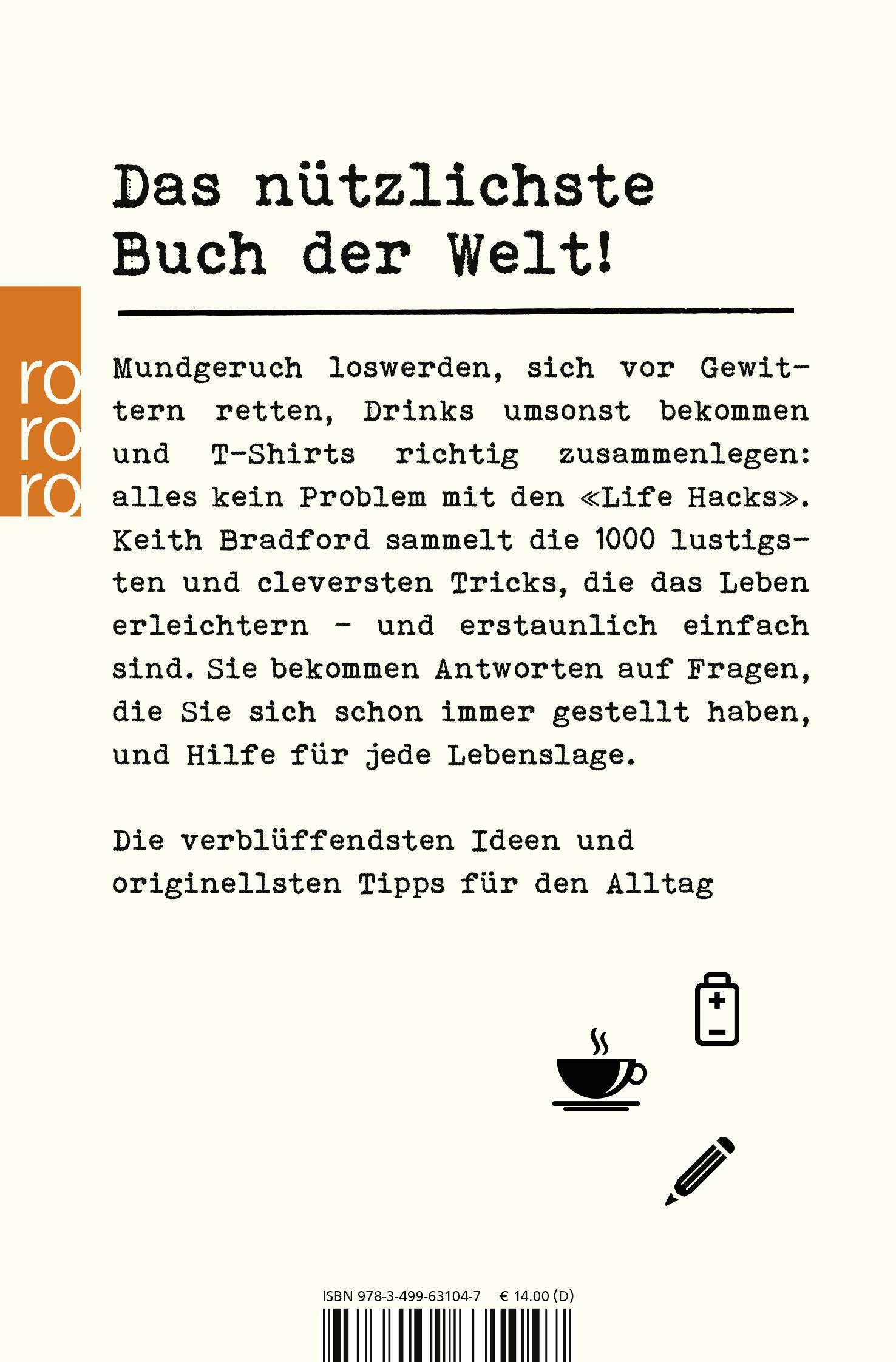 Rückseitencover Life Hacks
