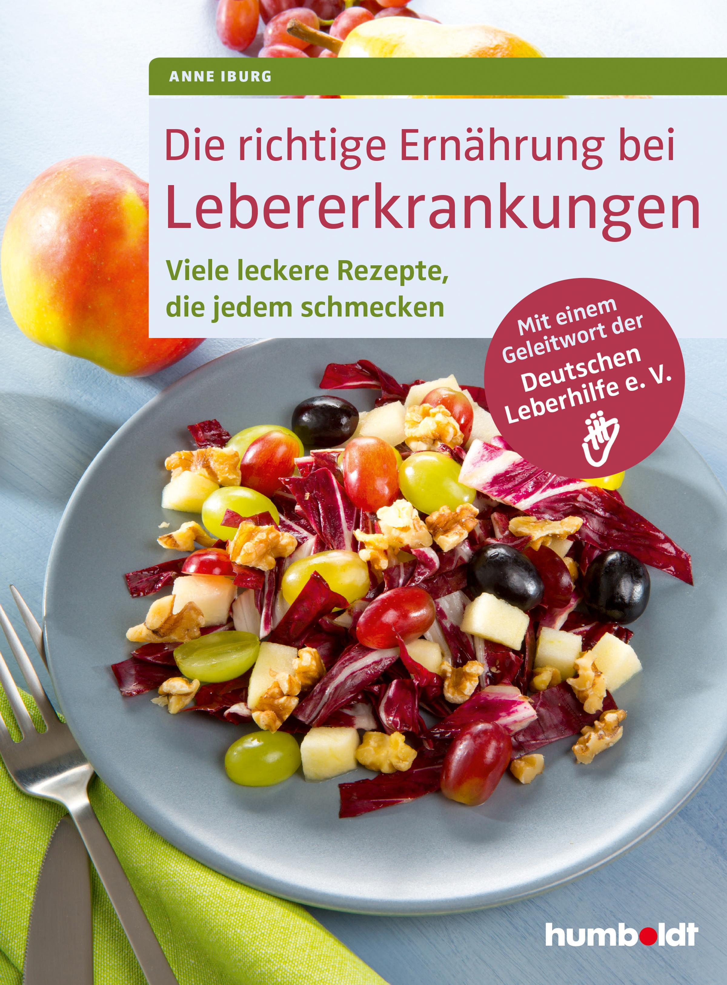 Vorderes Coverbild Die richtige Ernährung bei Lebererkrankungen