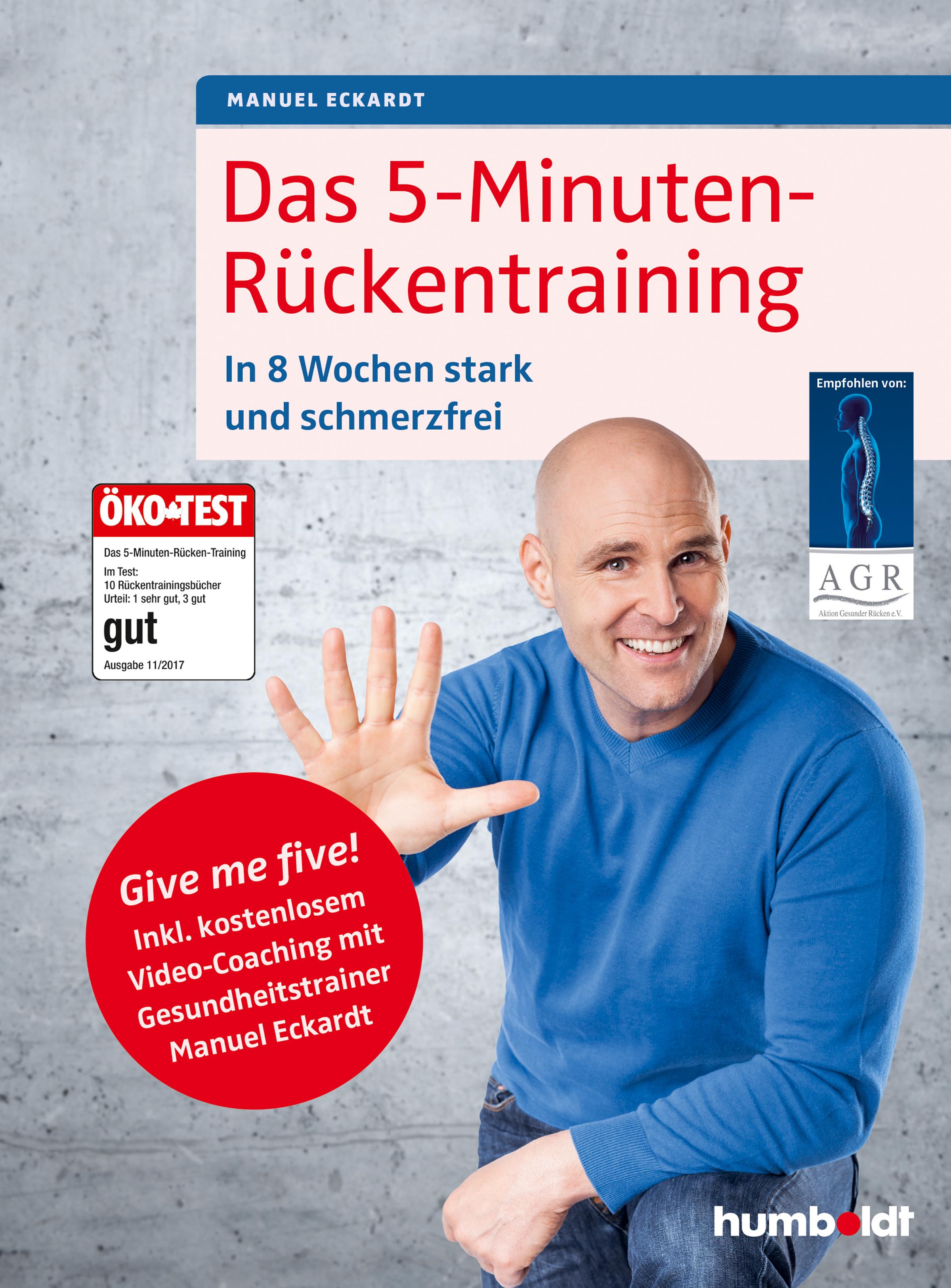 Vorderes Coverbild Das 5-Minuten-Rückentraining