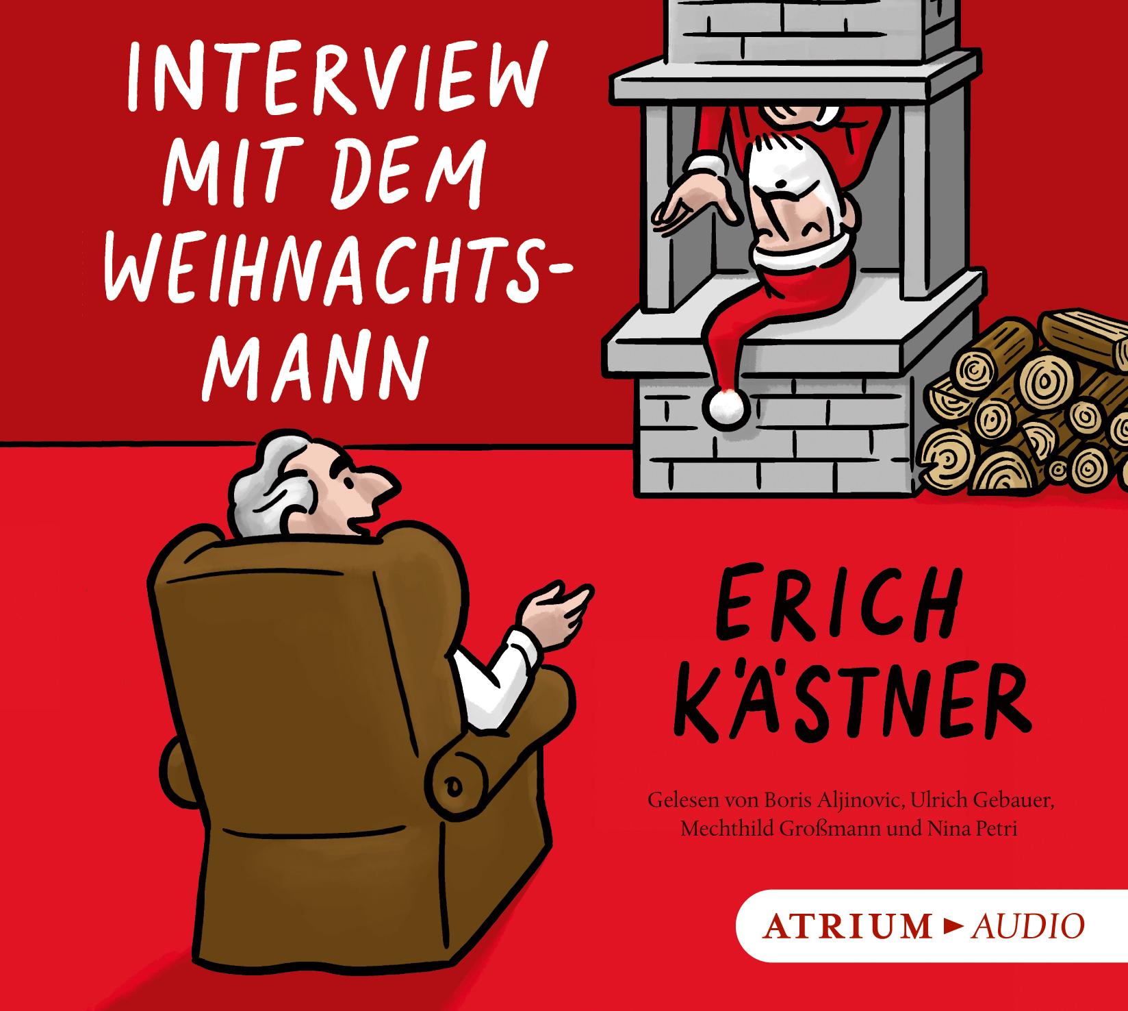 Vorderes Coverbild Interview mit dem Weihnachtsmann. CD