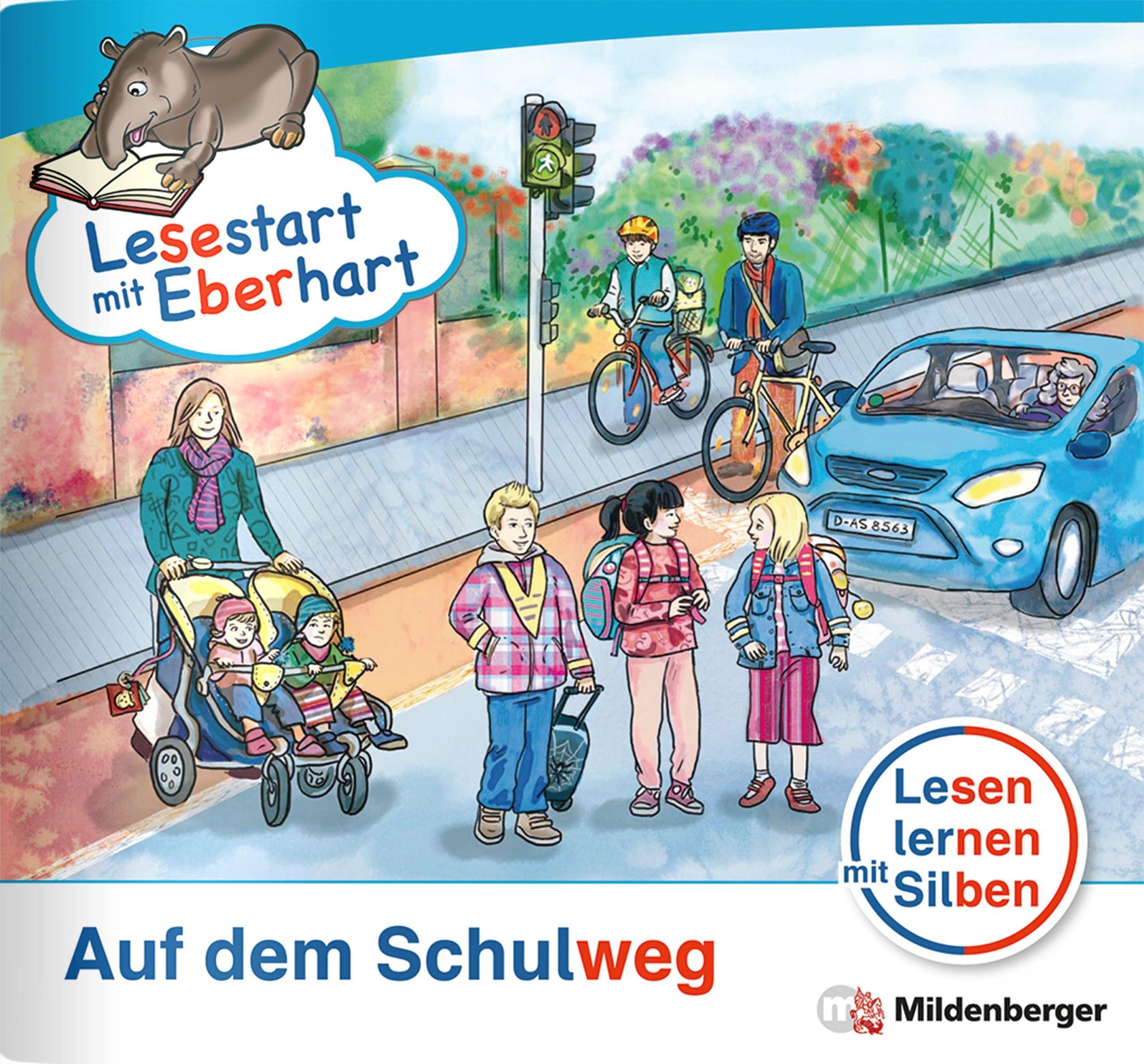 Vorderes Coverbild Lesestart mit Eberhart - Auf dem Schulweg - Sonderband