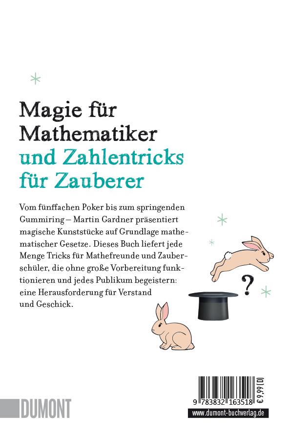 Rückseitencover Das verschwundene Kaninchen und andere mathematische Tricks