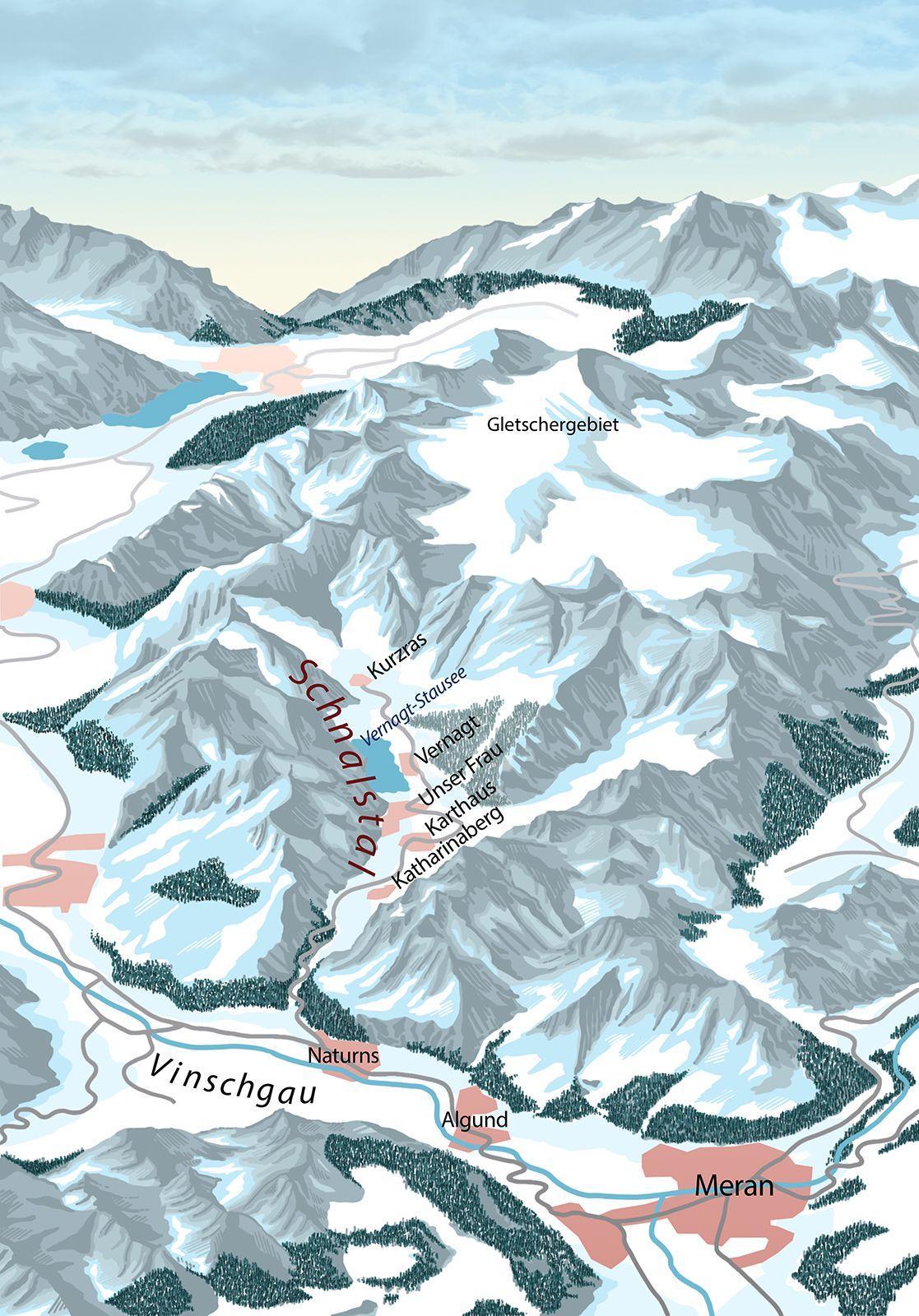 Beispielinhalt (Bild) Der Tote am Gletscher