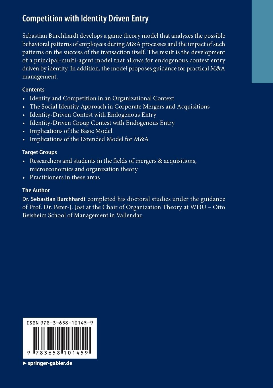 Rückseitencover Competition with Identity Driven Entry