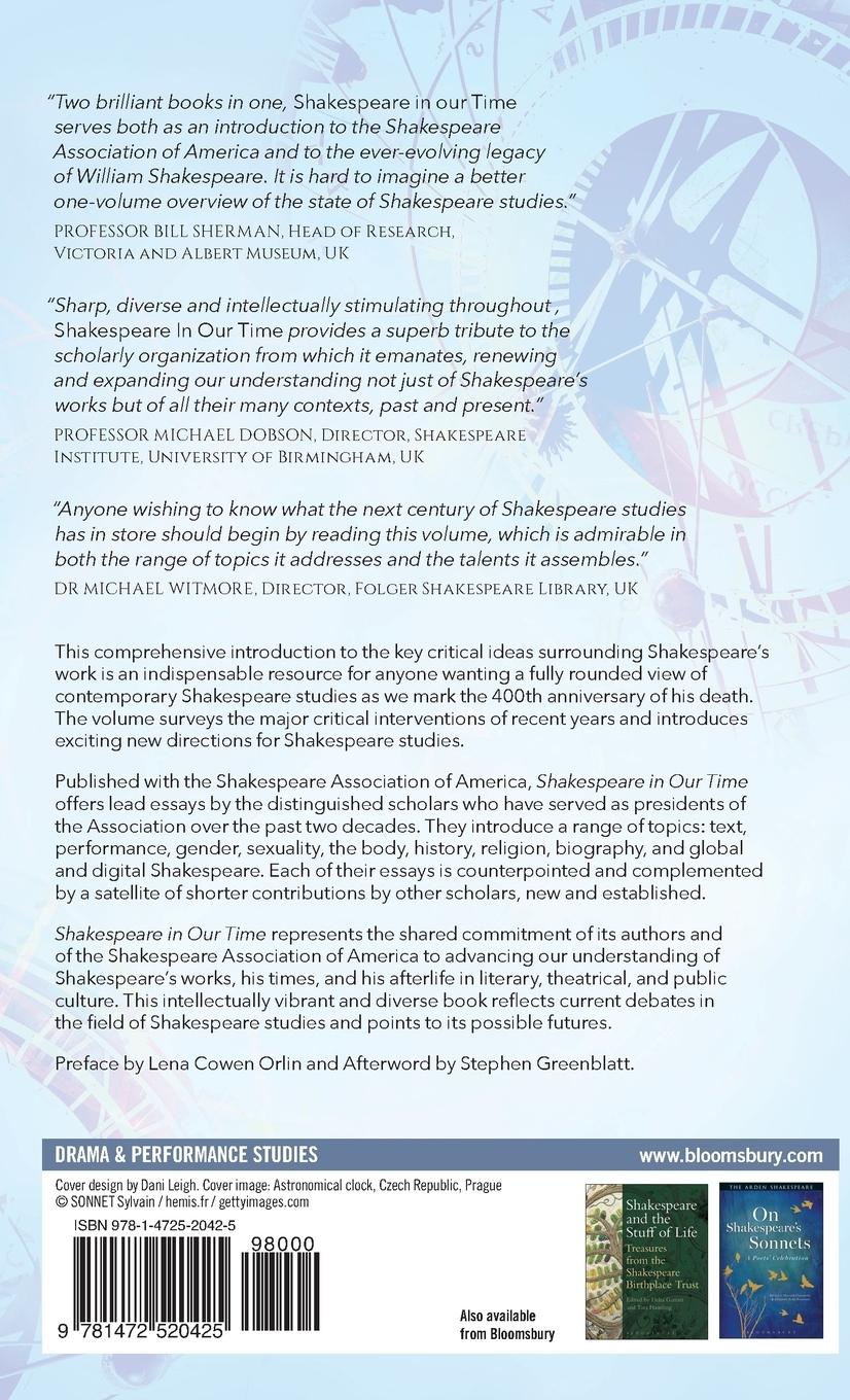 Rückseitencover Shakespeare in Our Time