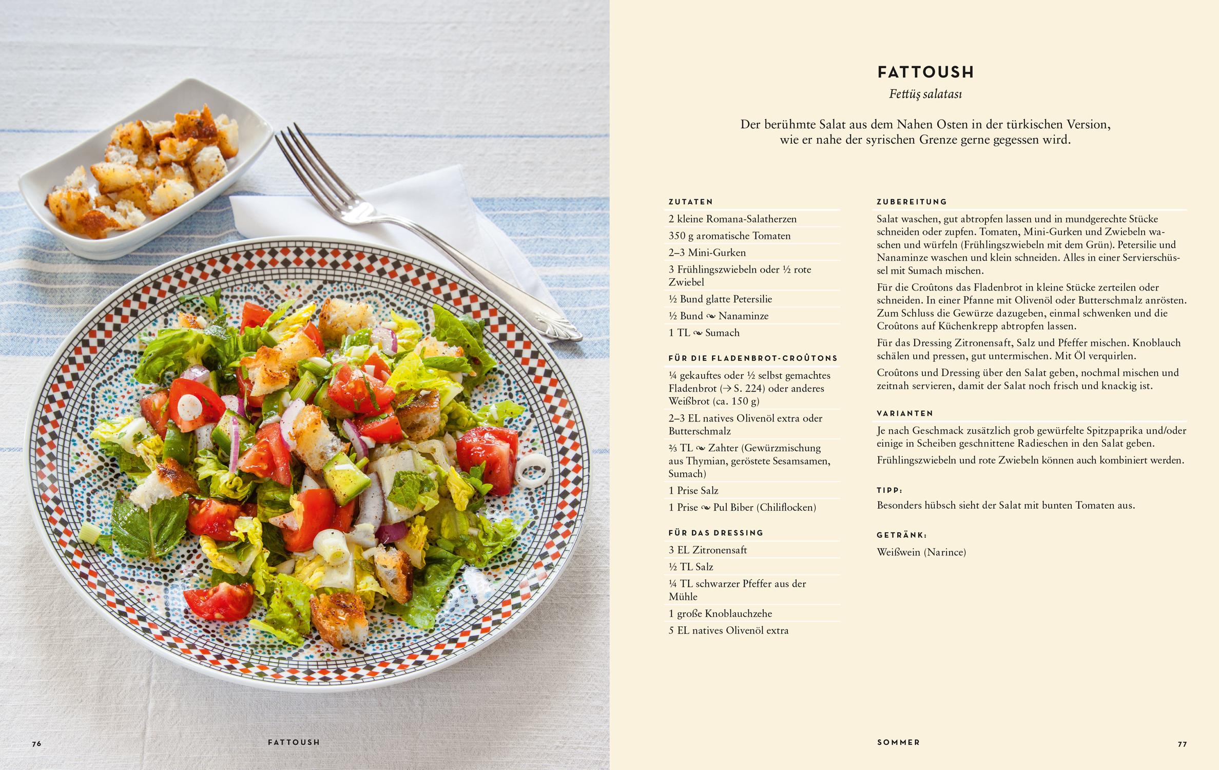 Beispielinhalt (Bild) Türkei vegetarisch