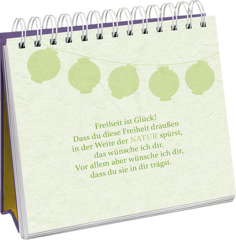 Beispielinhalt (Bild) Was ich dir wünsche für jeden Tag