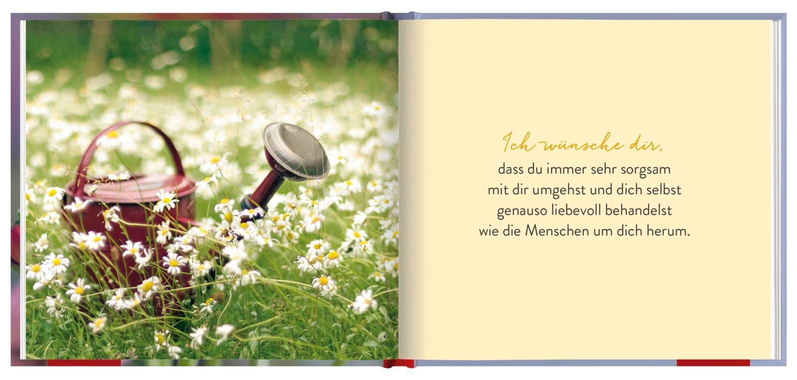 Beispielinhalt (Bild) Ein Strauß voll guter Wünsche