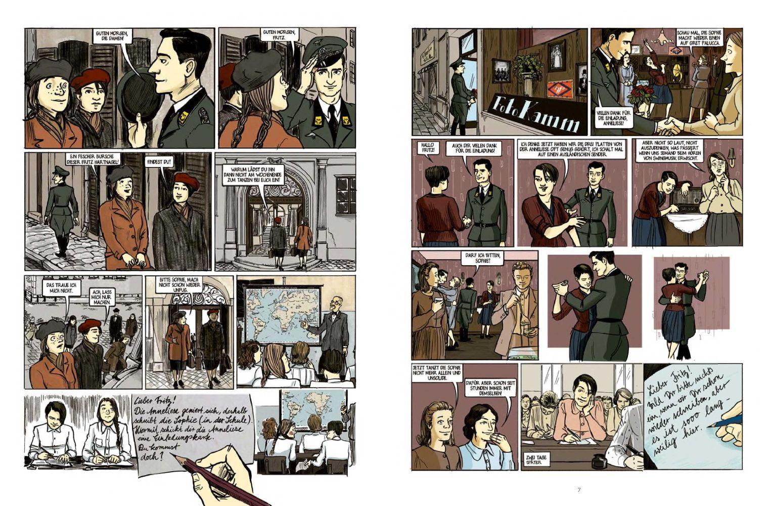Beispielinhalt (Bild) Sophie Scholl