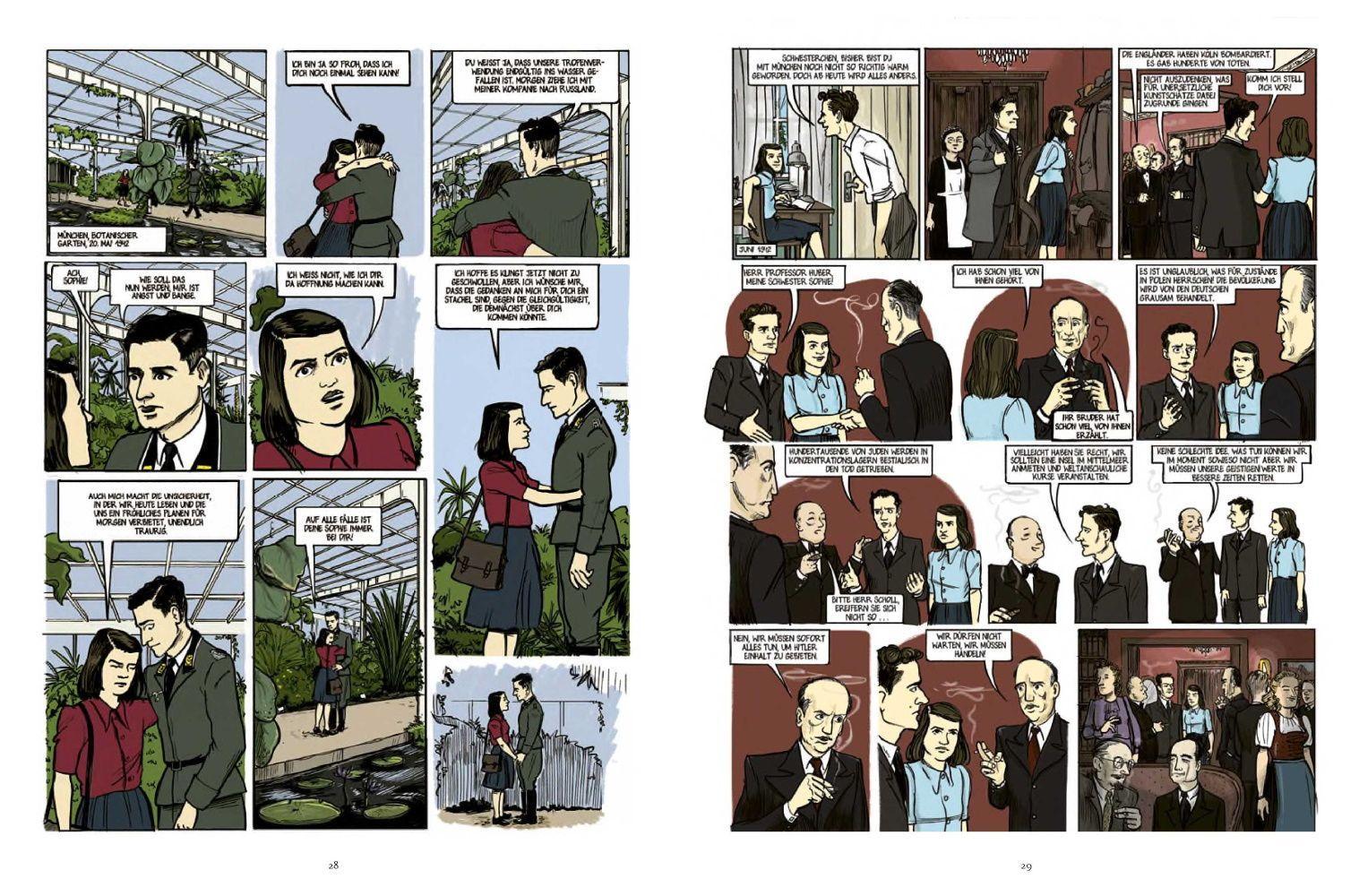 Beispielinhalt (Bild) Sophie Scholl