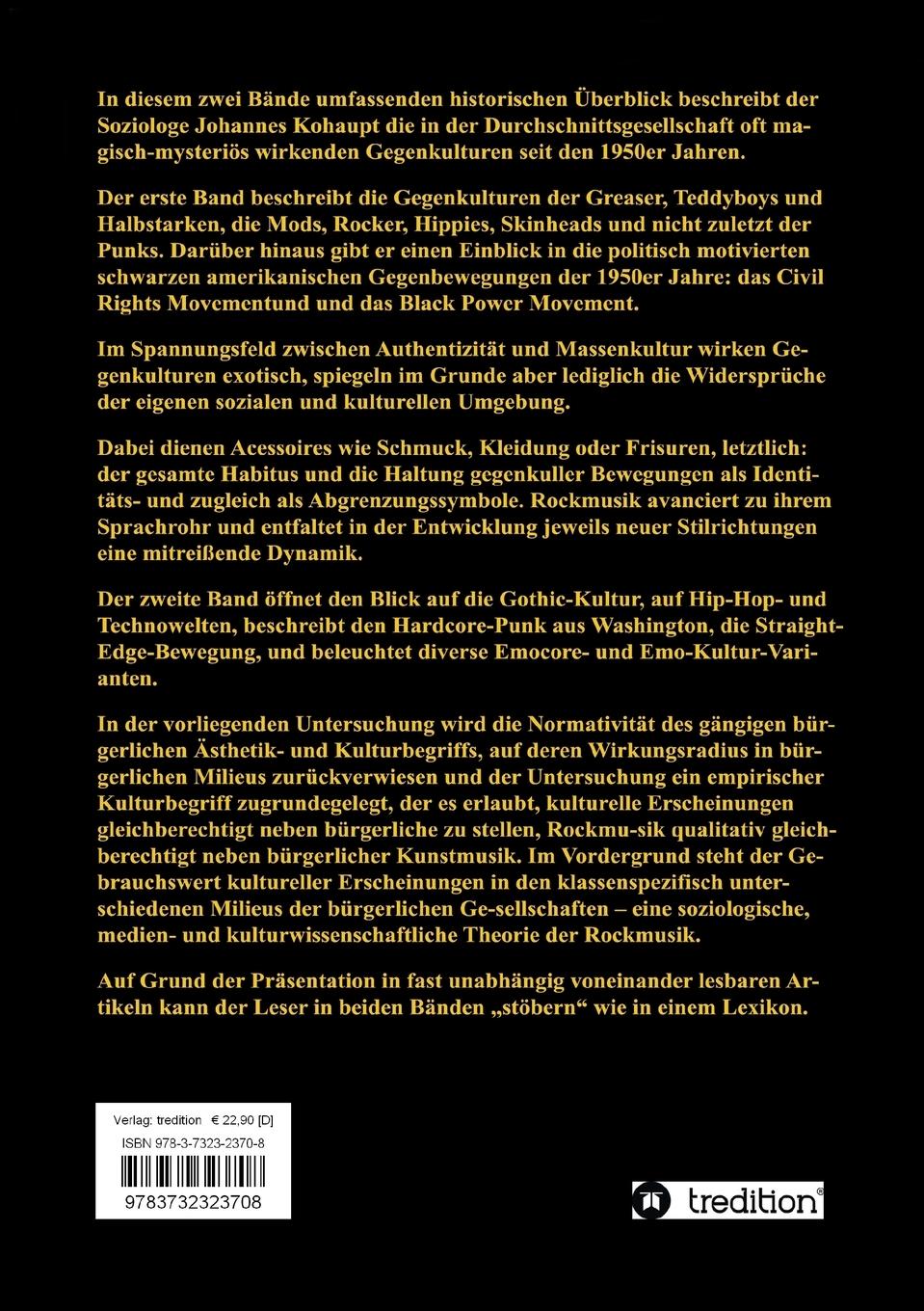 Rückseitencover Rockmusik
