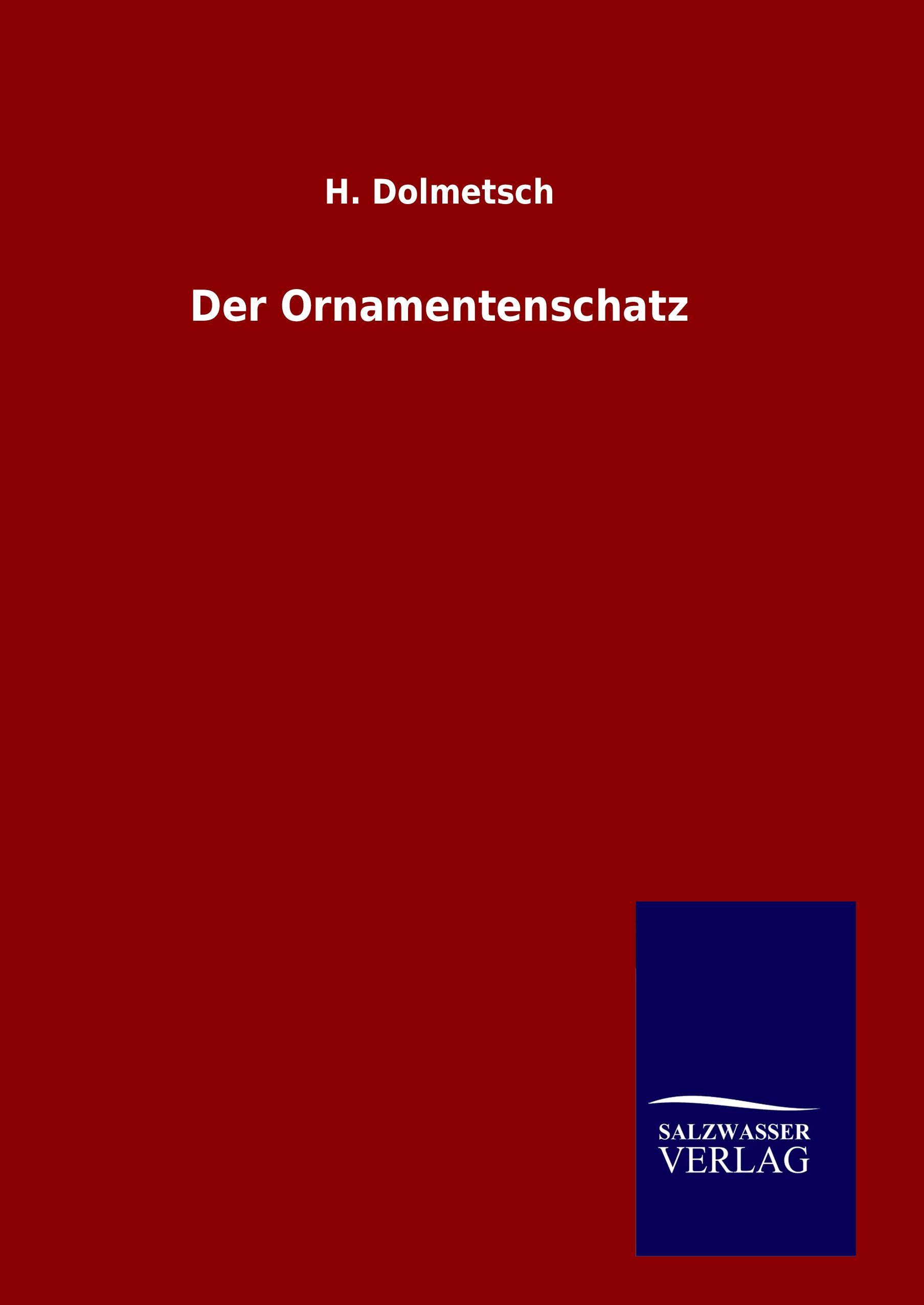 Vorderes Coverbild Der Ornamentenschatz