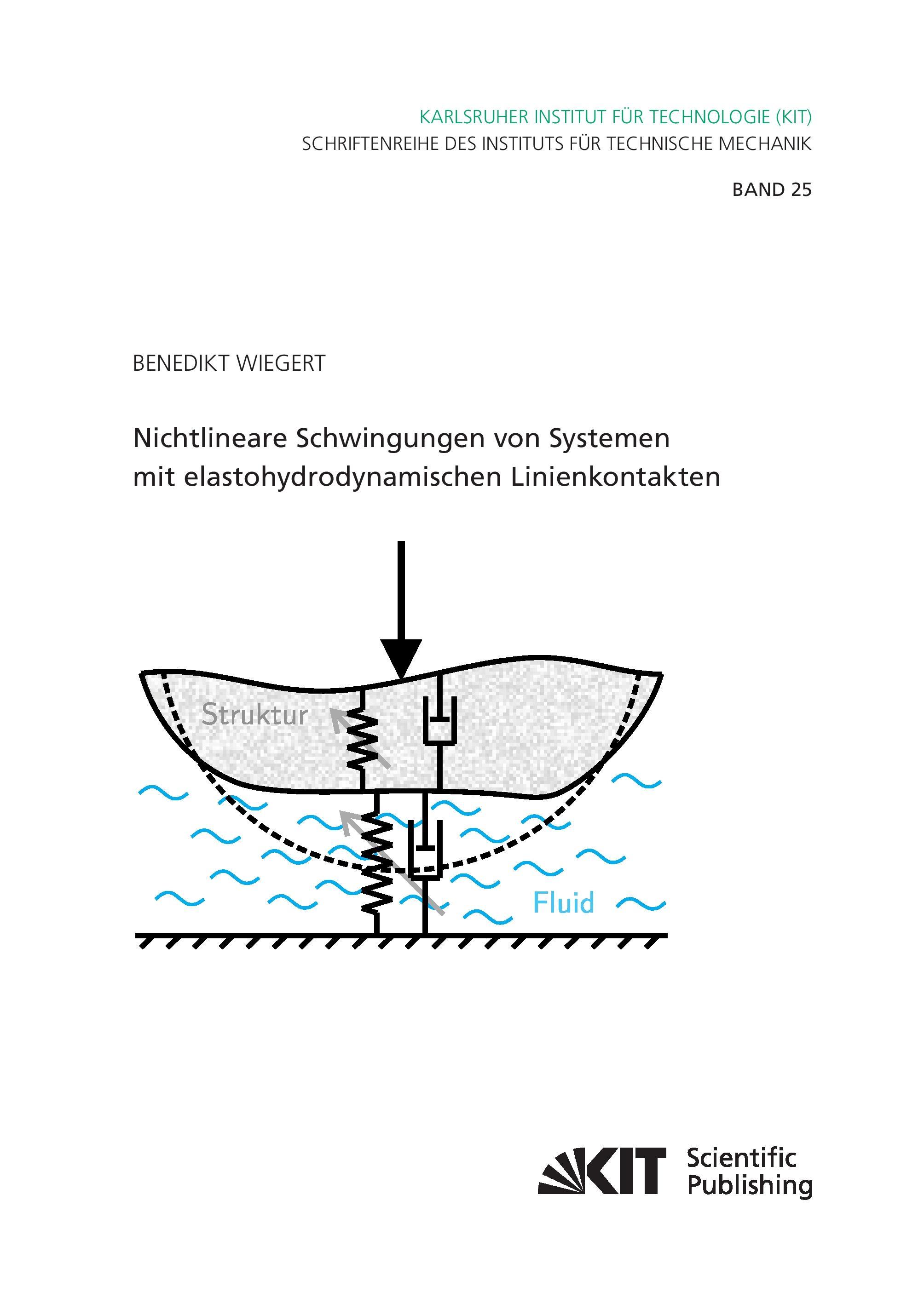 Vorderes Coverbild Nichtlineare Schwingungen von Systemen mit elastohydrodynamischen Linienkontakten