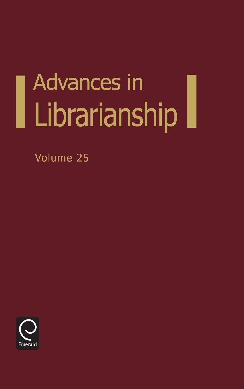 Vorderes Coverbild Advances in Librarianship