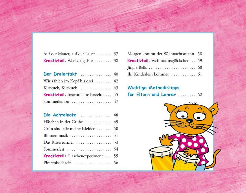 Beispielinhalt (Bild) Lillis Percussionschule mit CD