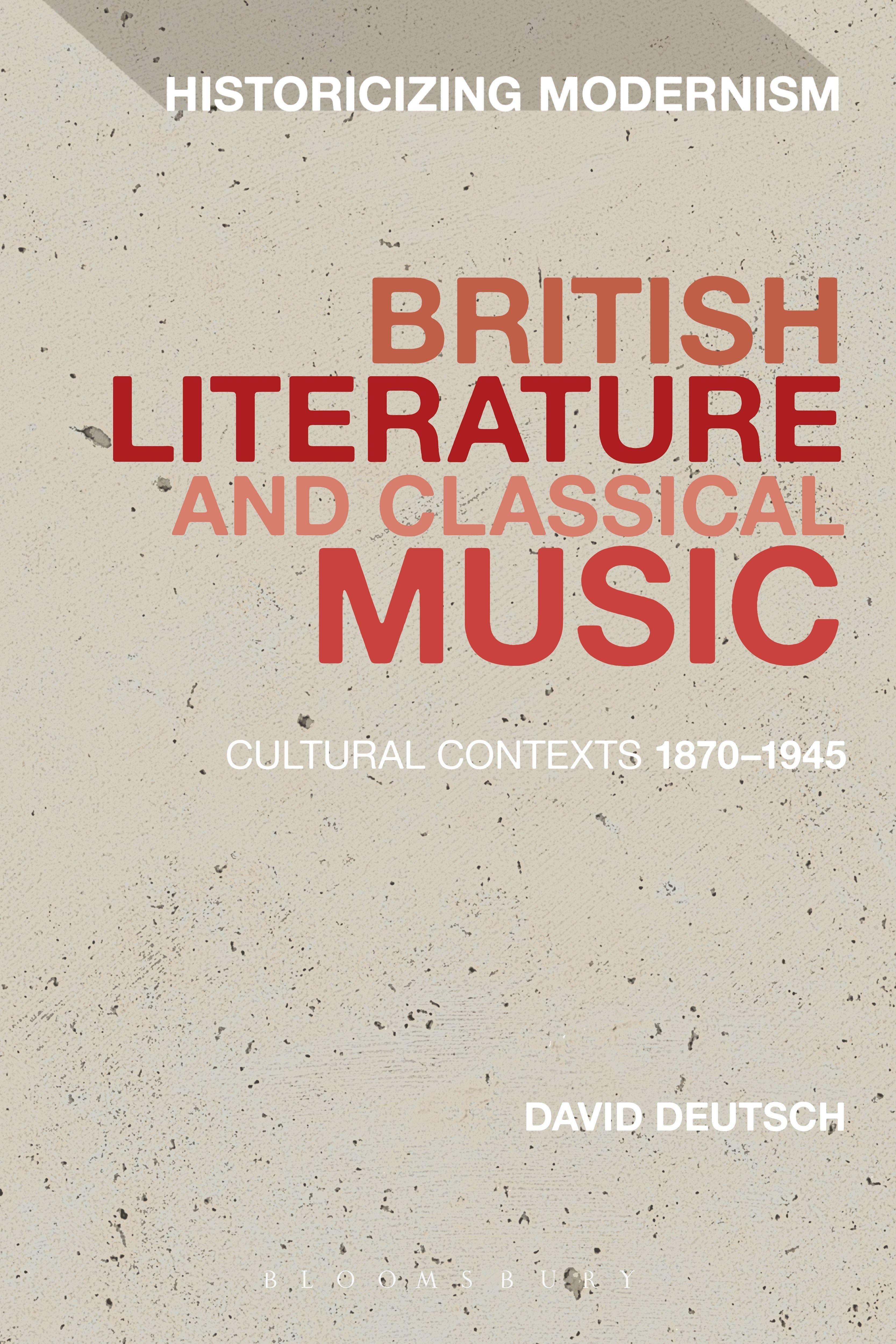 Vorderes Coverbild British Literature and Classical Music