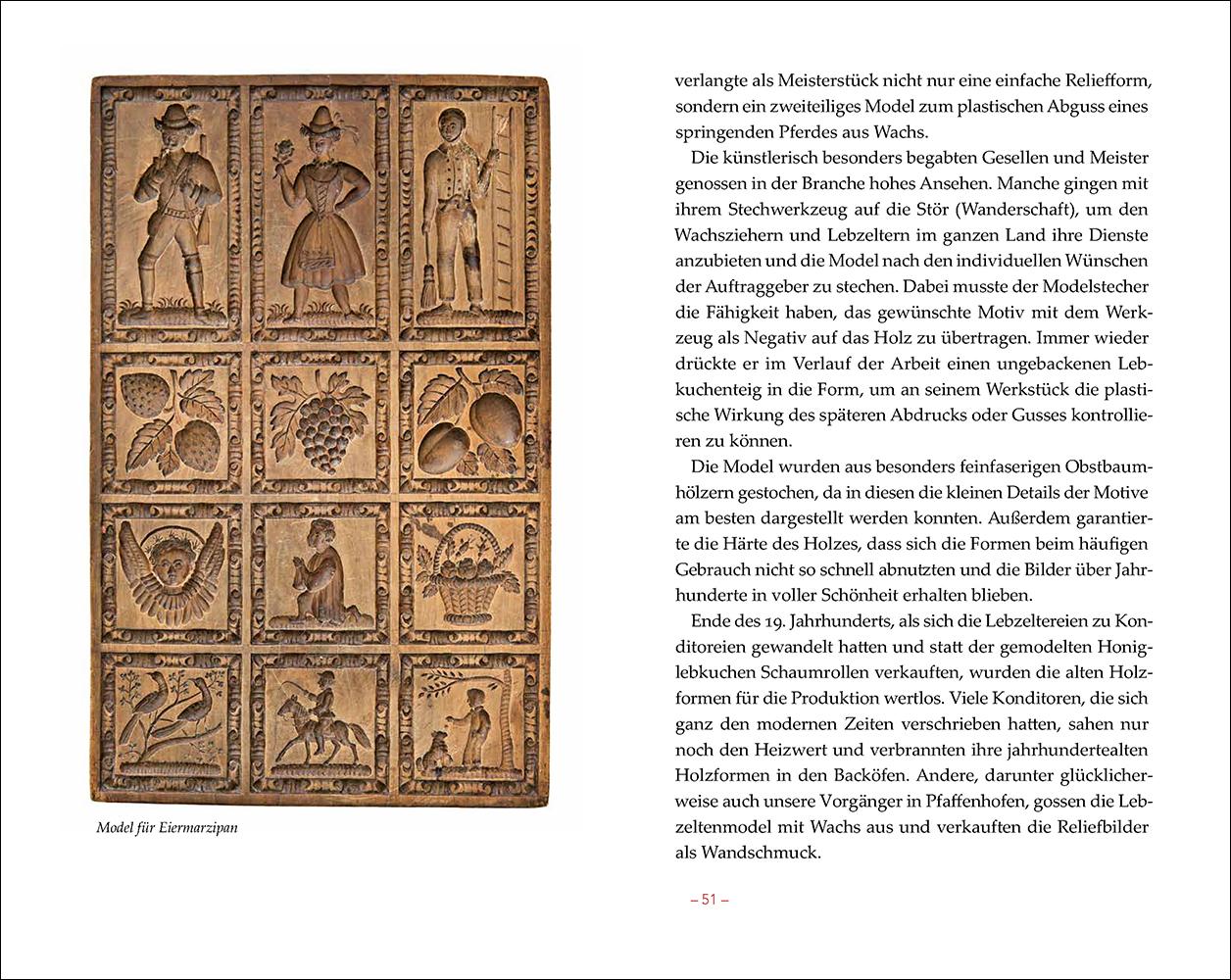 Beispielinhalt (Bild) Das Lebkuchenbuch
