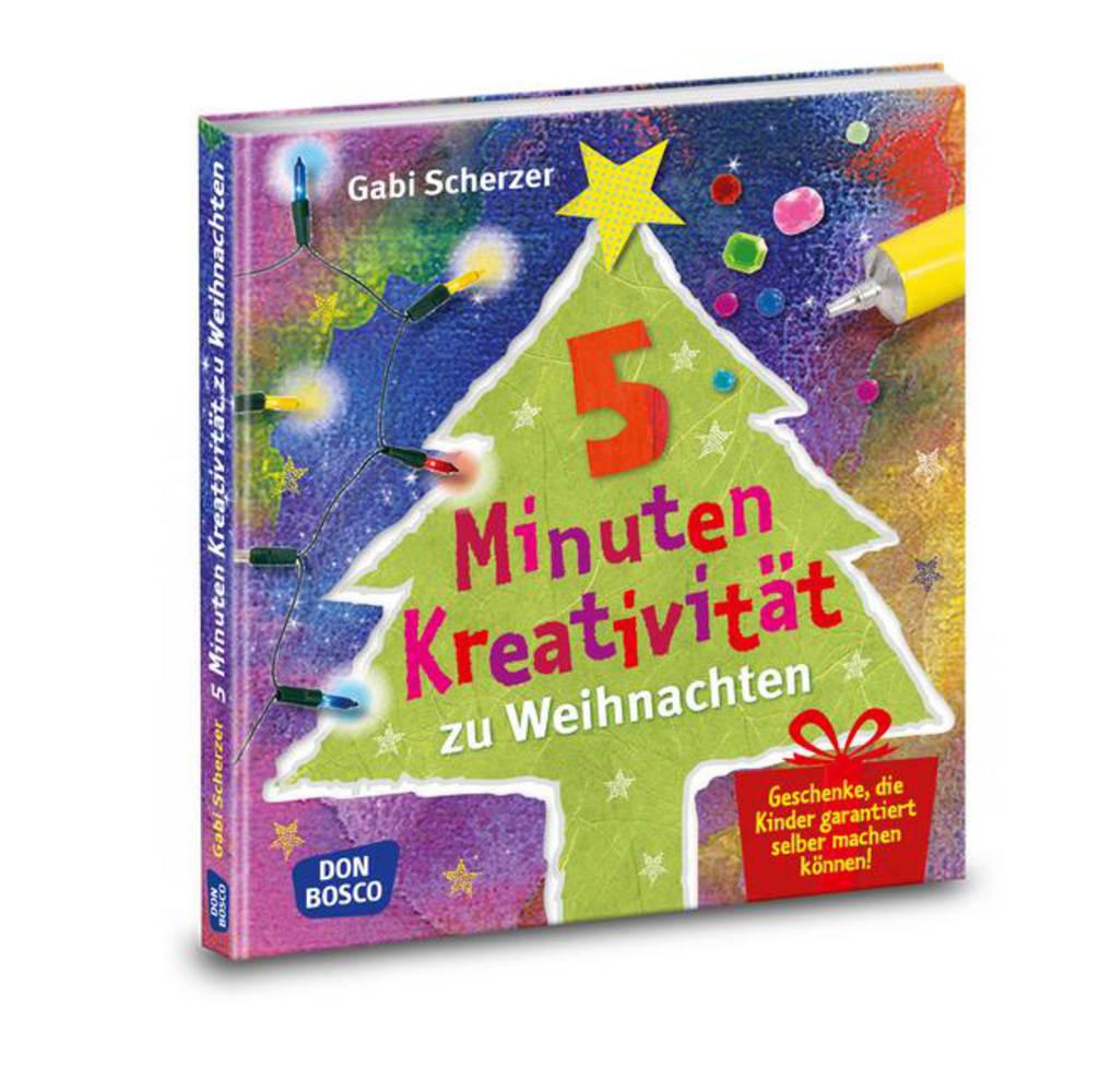 Vorderes Coverbild 5 Minuten Kreativität zu Weihnachten