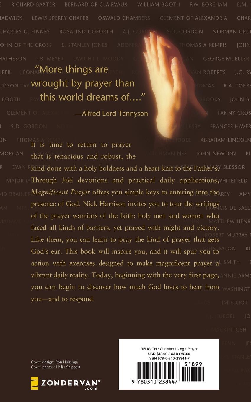 Rückseitencover Magnificent Prayer