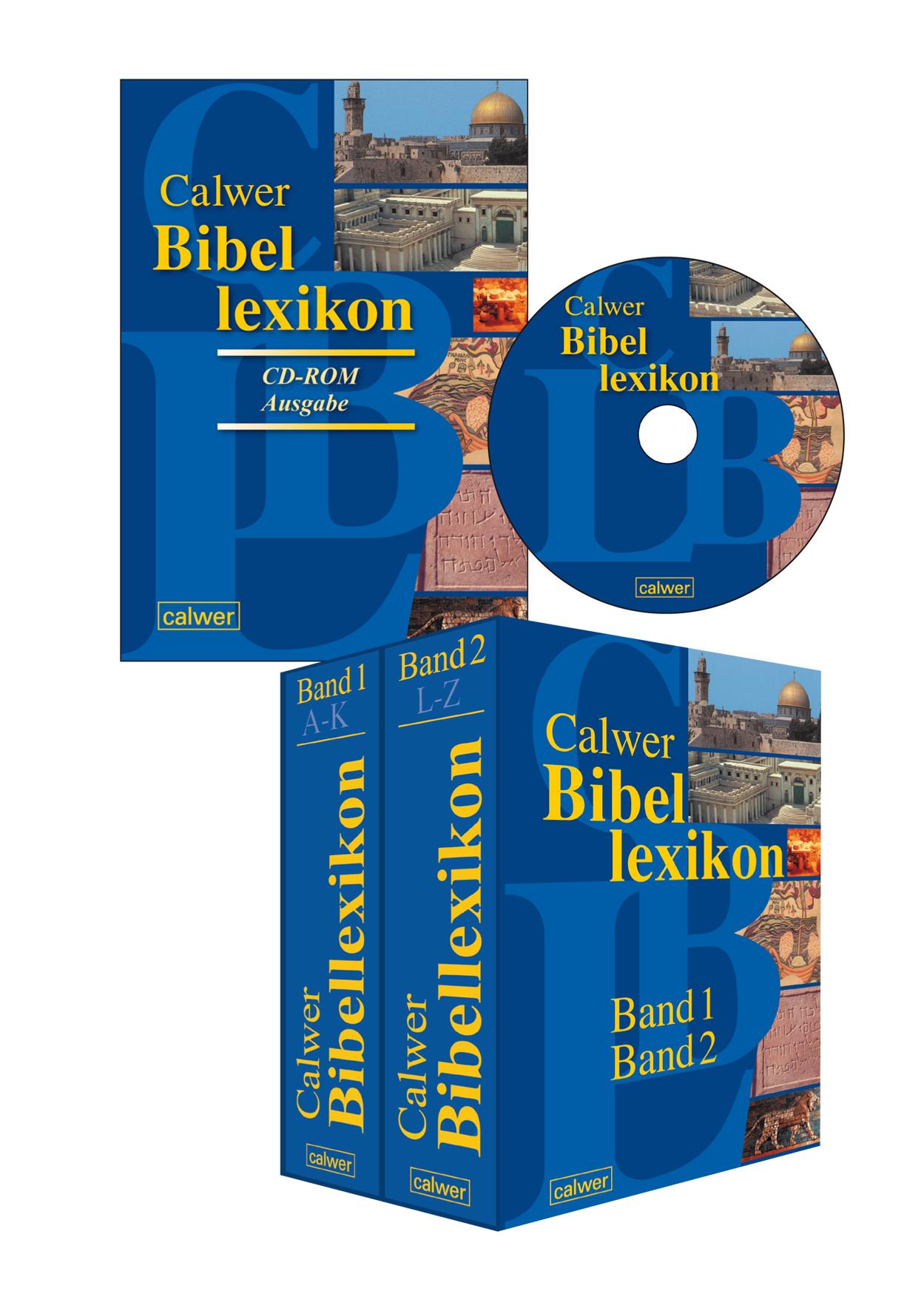 Vorderes Coverbild Kombi-Paket: Calwer Bibellexikon CD-ROM + Printausgabe