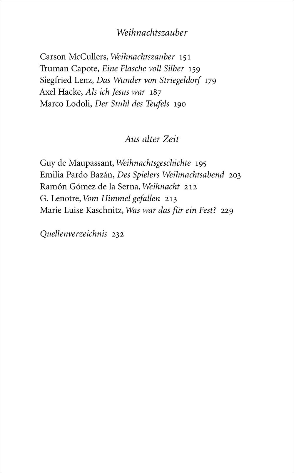 Beispielinhalt (Bild) Die Wunder zu Weihnachten